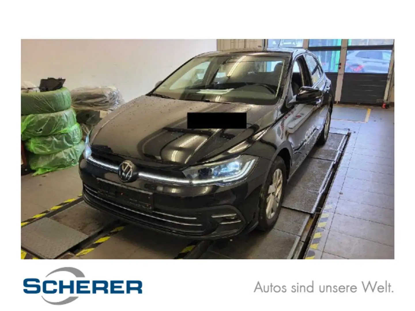 Volkswagen Polo 1.0 TSI Style DSG NAVI SHZ PDC APP Noir - 1