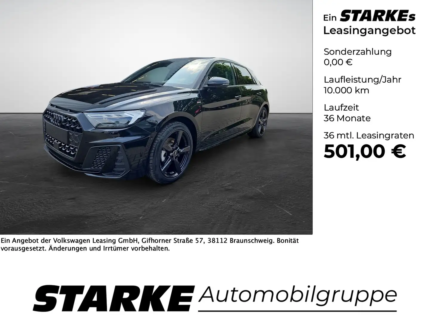 Audi A1 Sportback 30 TFSI S tronic S line Smartphone-In... Schwarz - 1