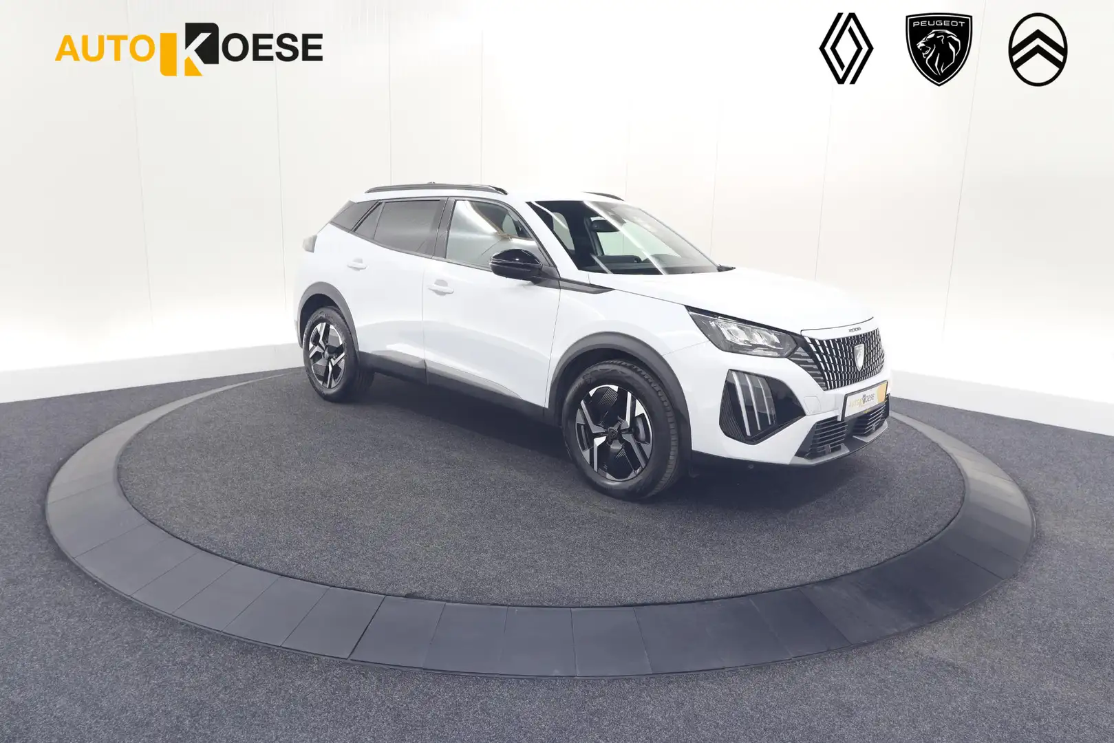 Peugeot 2008 PureTech 100 Allure | Camera | Navigatie | Parkeer Blanc - 1