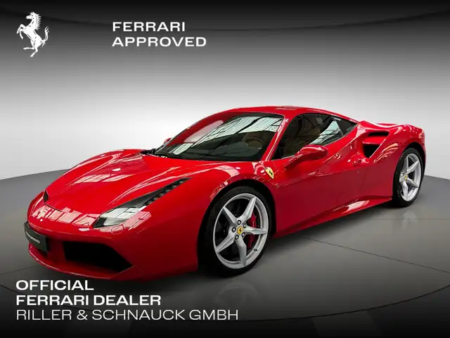 Ferrari 488 GTB >ROSSO CORSA*LOW MILEAGE*SHIELDS*