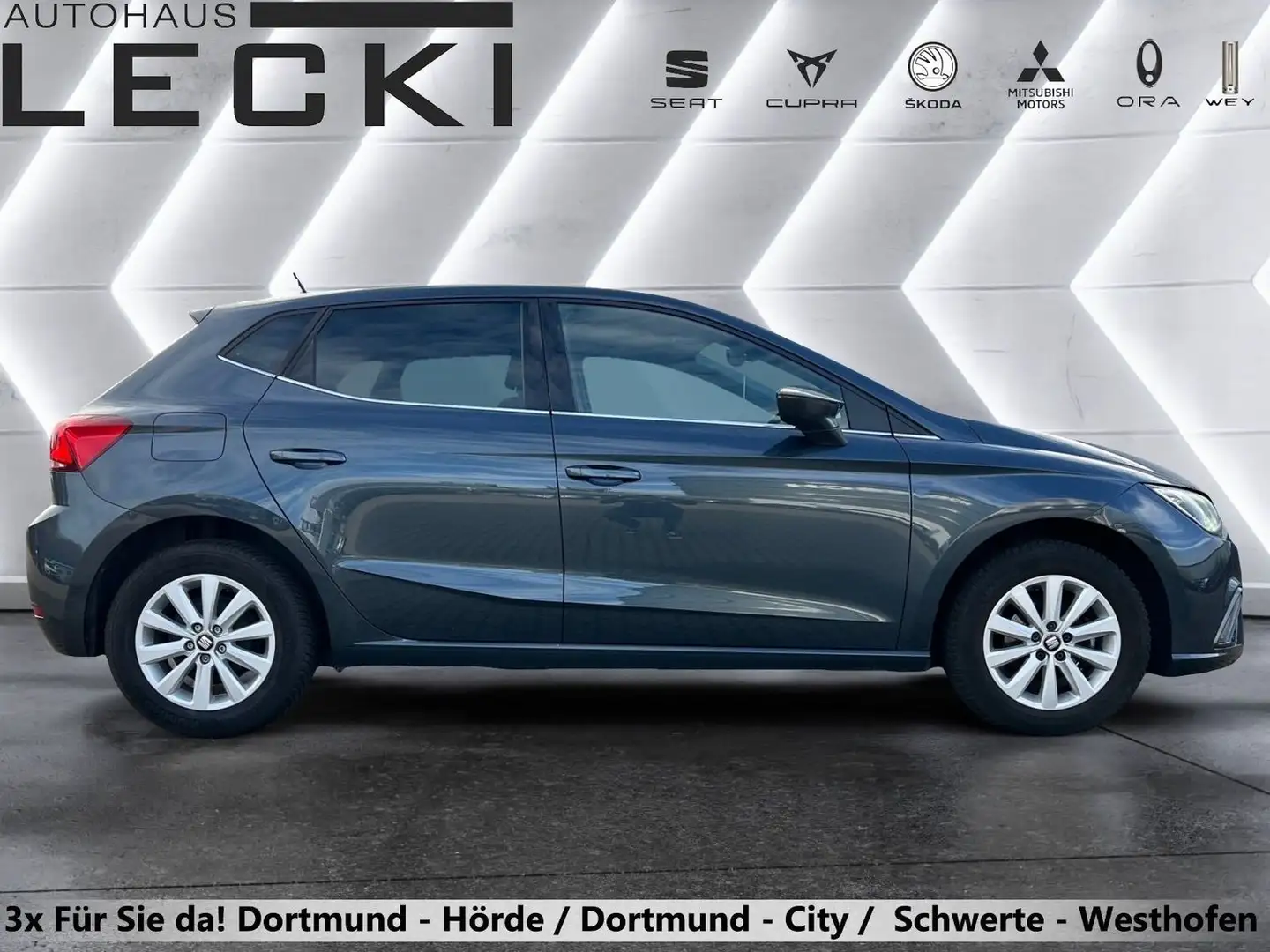 SEAT Ibiza Xcellence 1.0 TSi *NAVI*LED*ALCANTARA*PDC*KAMERA* Grau - 2