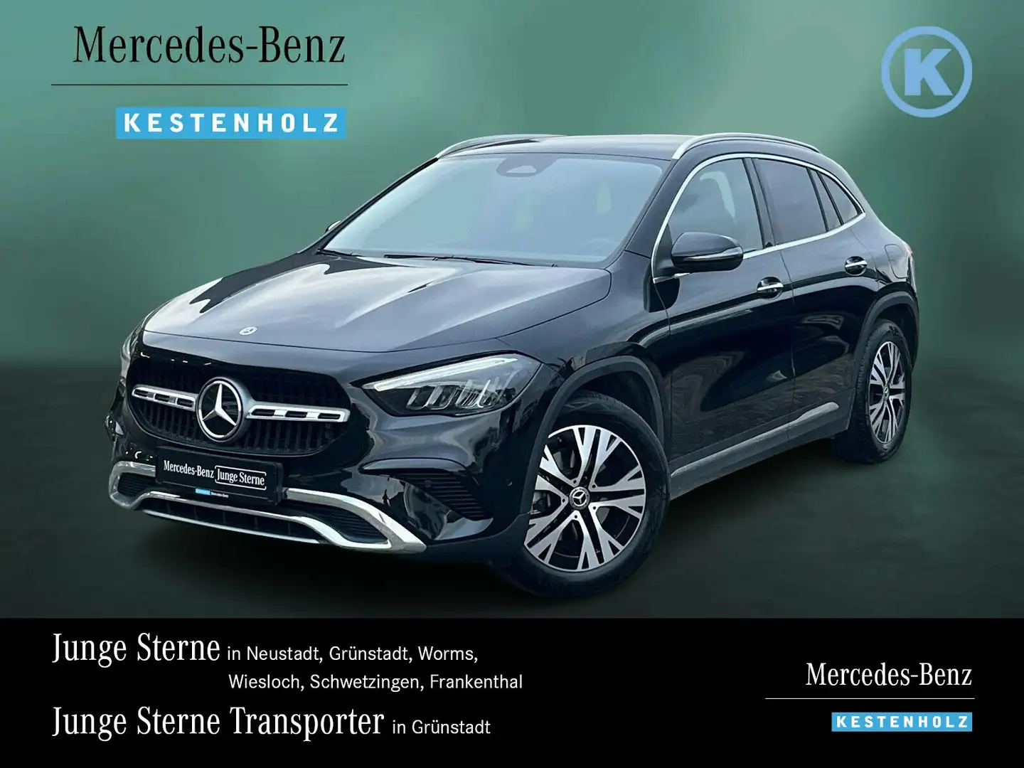 Mercedes-Benz GLA 180 GLA 180 PROGRESSIVE+DISTRO+KAM+MEMORY+KEYL+EASYP Schwarz - 1