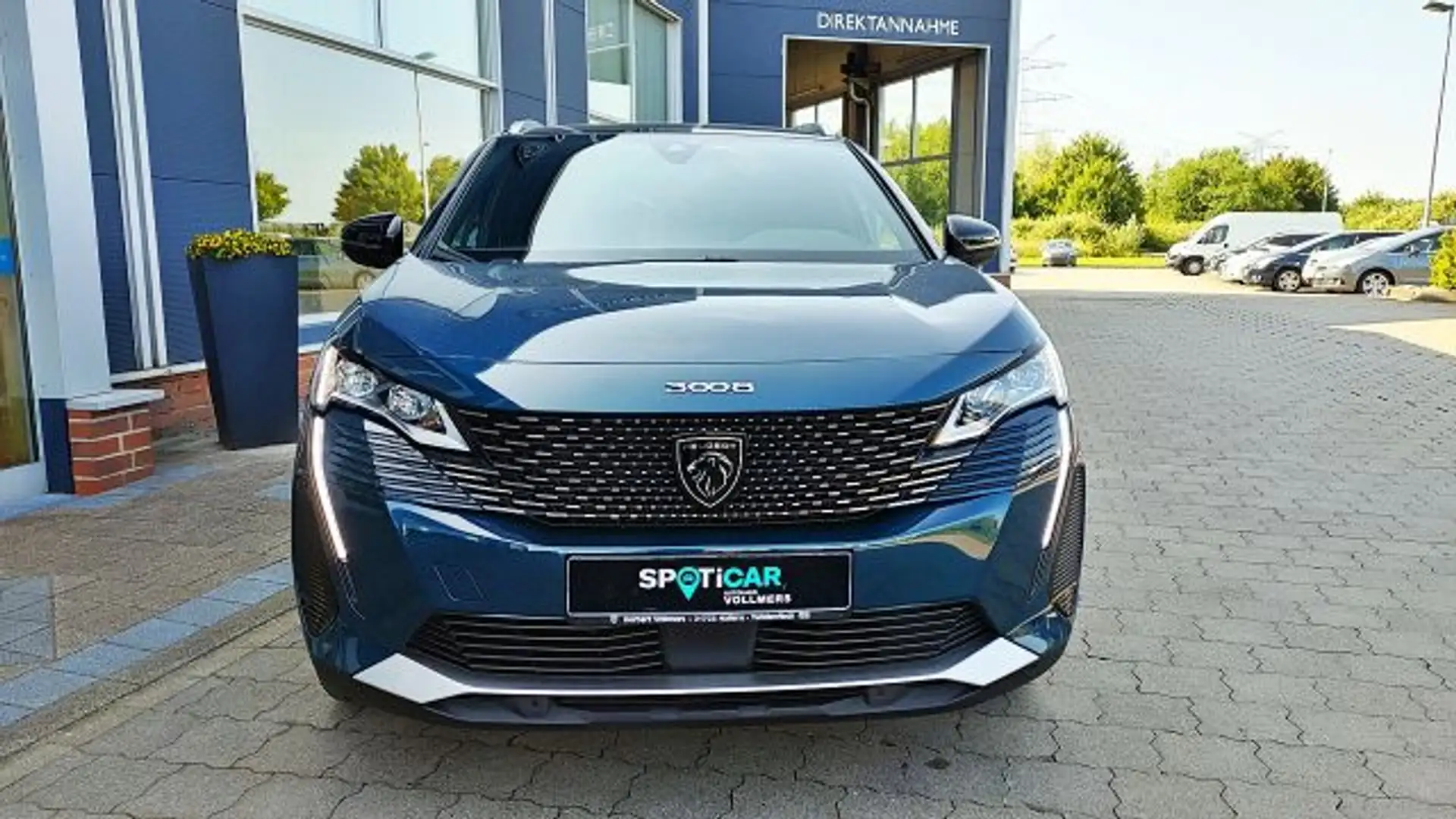 Peugeot 3008 Hybrid 225 e-EAT8 GT Bleu - 2
