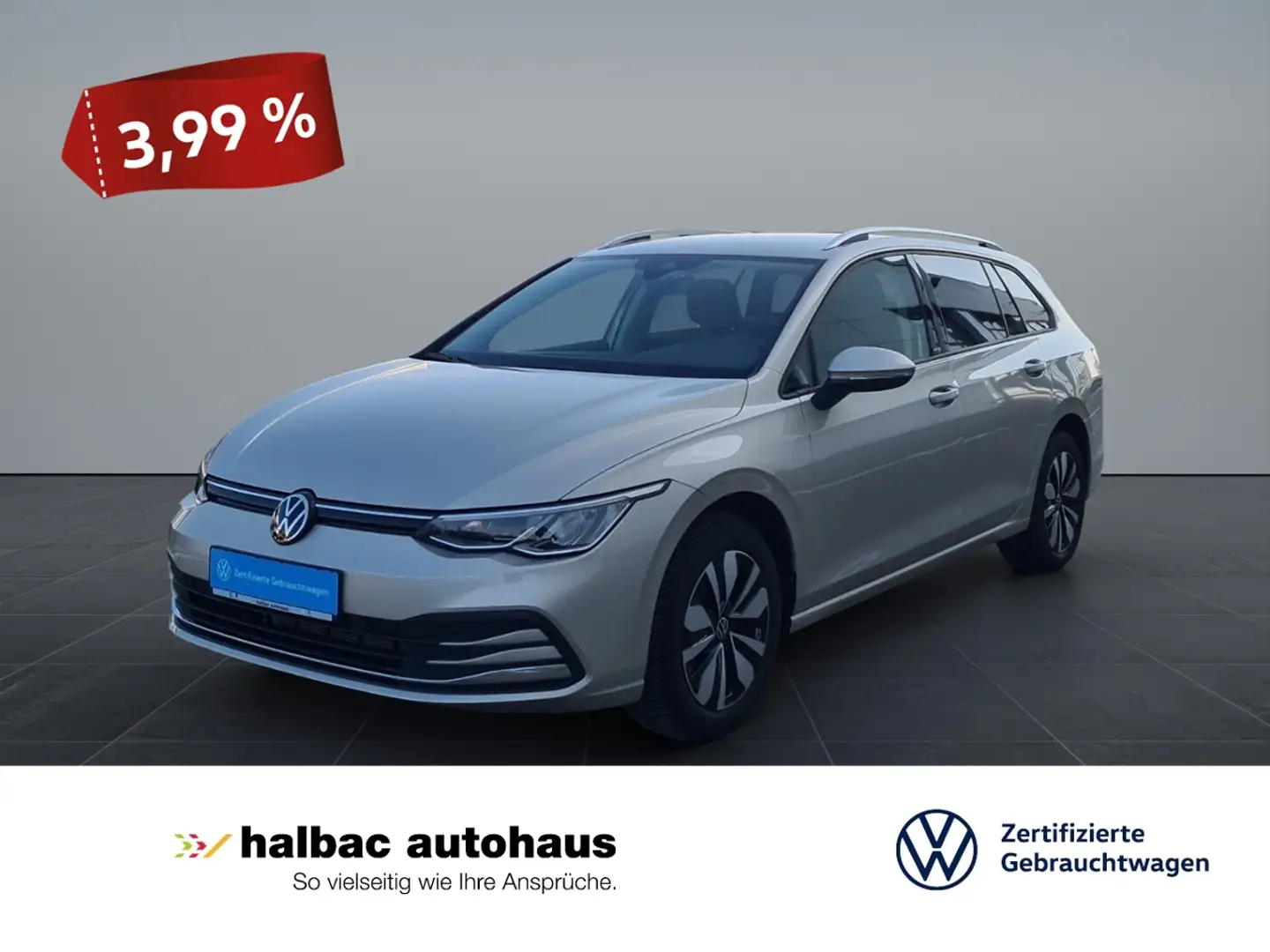 Volkswagen Golf Variant 2.0 TDI DSG Move+NAVI+PDC+SHZ+ACC+APPCONN+ Silber - 1