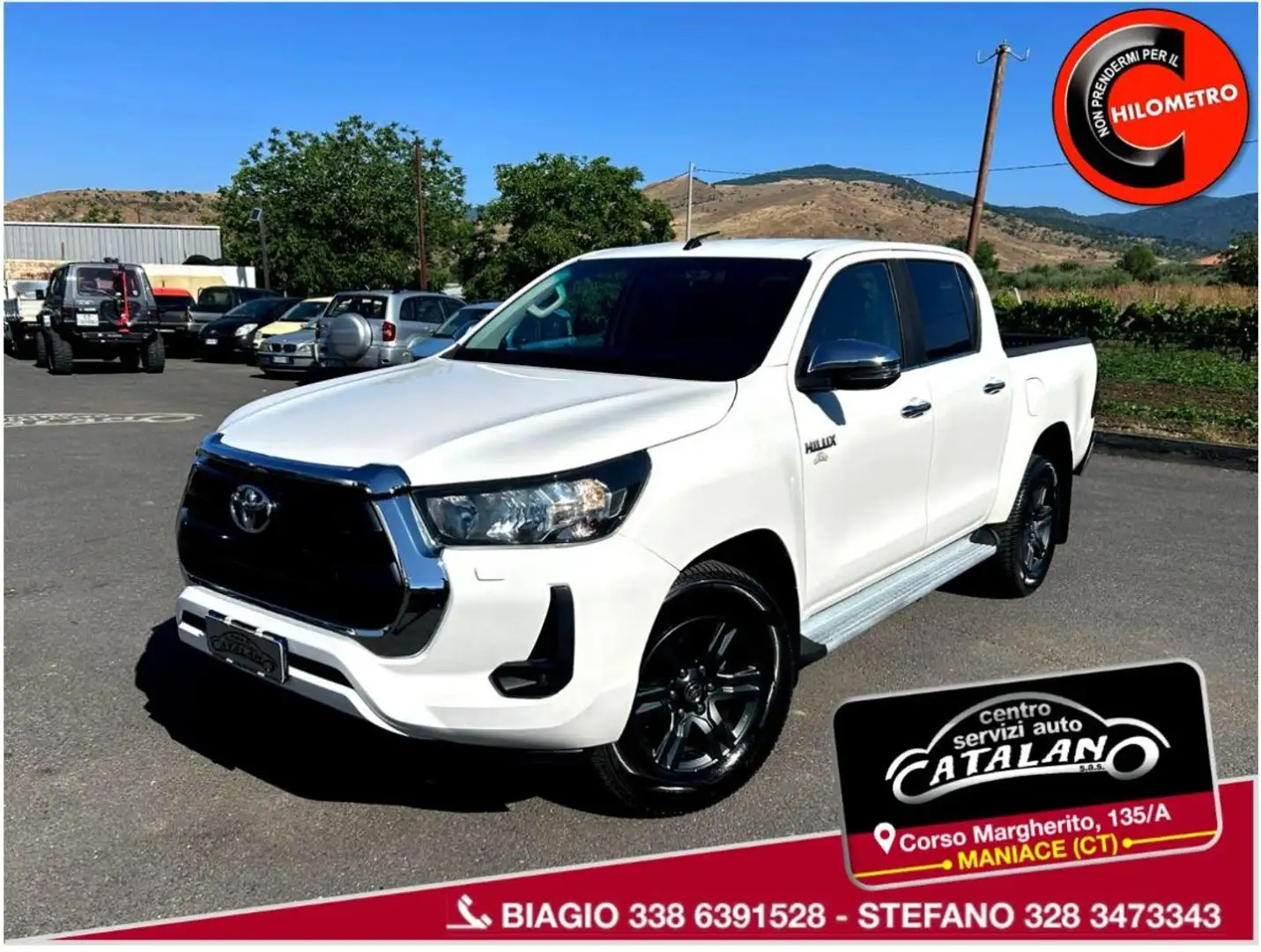 Toyota Hilux DC 2.4 d-4d 4x4 EXECUTIVE Bianco - 1