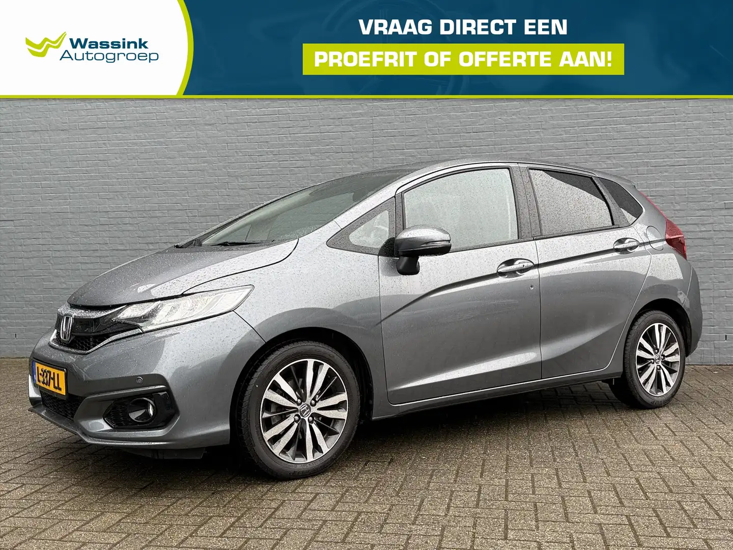 Honda Jazz 1.4 i-VTEC 100pk CVT Comfort | Lichtmetalen Velgen Grijs - 1