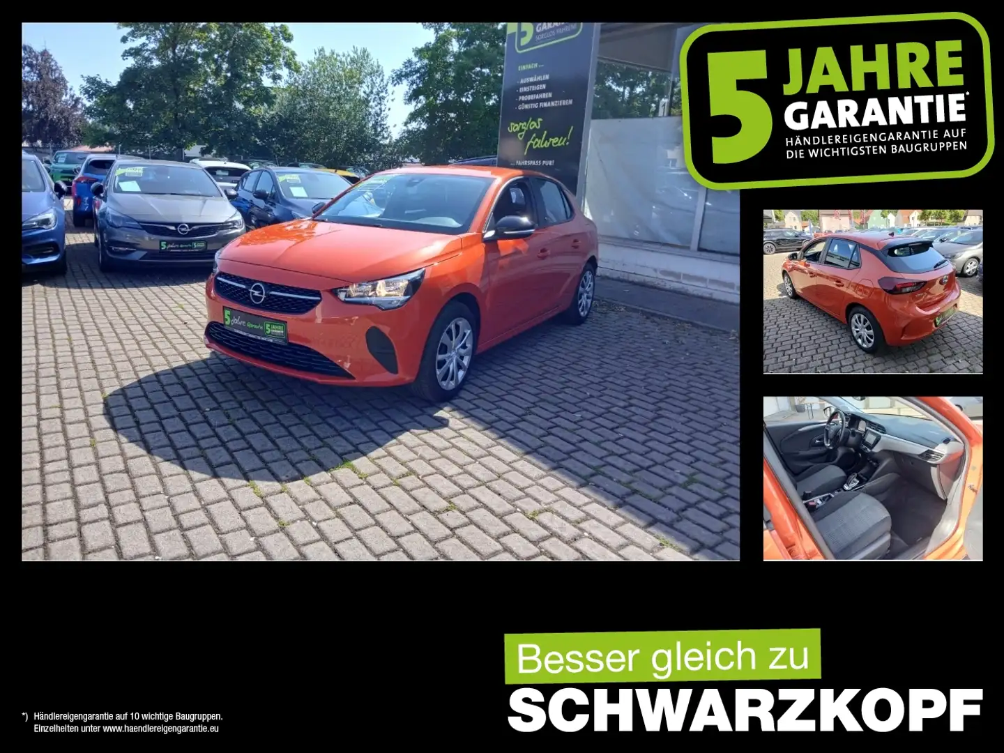 Opel Corsa-e Navi,Parkpilot,Lenkradheizung,KlimaA Orange - 1