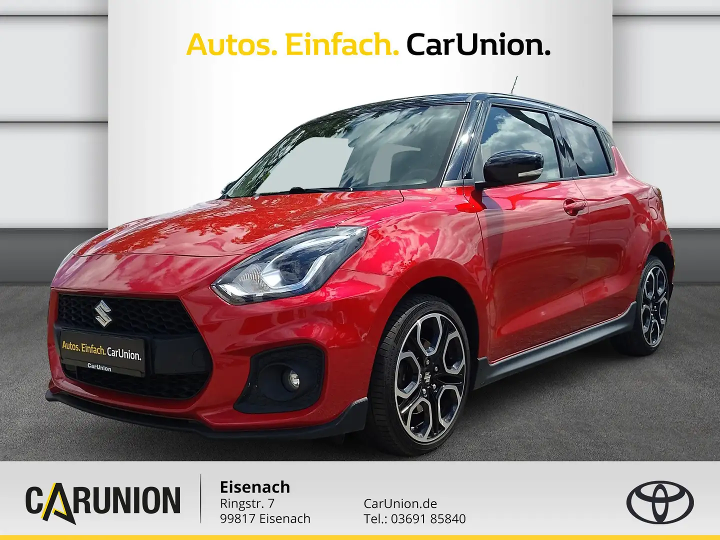 Suzuki Swift Sport 1.4 Boosterjet Hybrid  Top Zustand ! Rot - 1