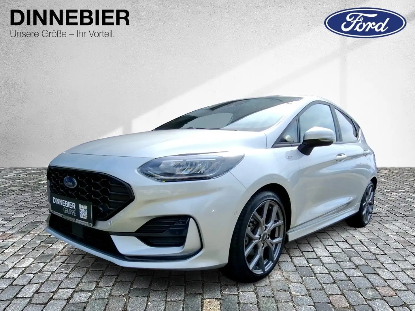 Ford Fiesta ST-LINE *LED*PDC*RFK*NAVI*GJR* ALU*NL* Plateado - 2