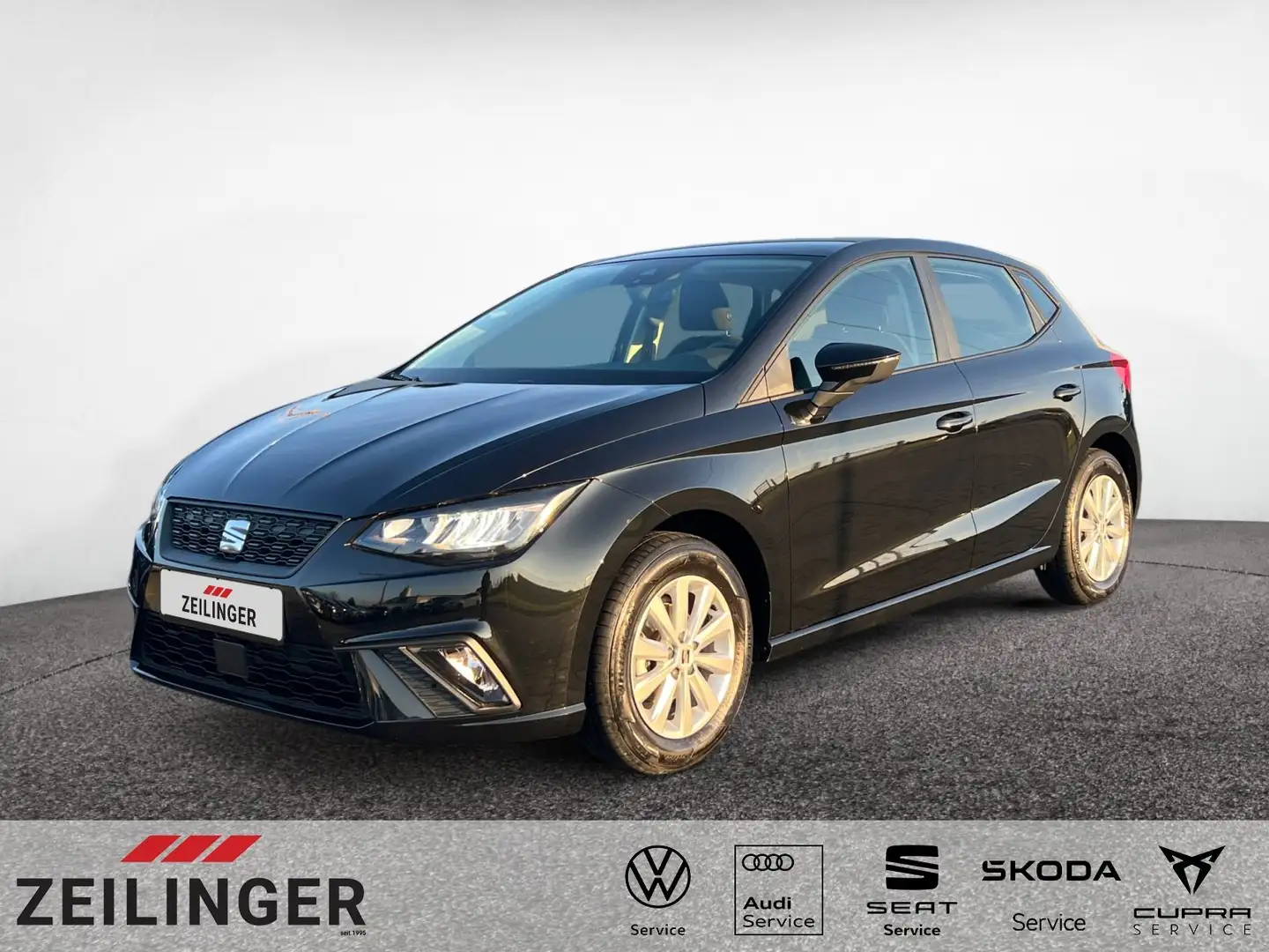 SEAT Ibiza Reference TSI|5J-GAR|TEMPOMAT|WINTERPAKET Schwarz - 1