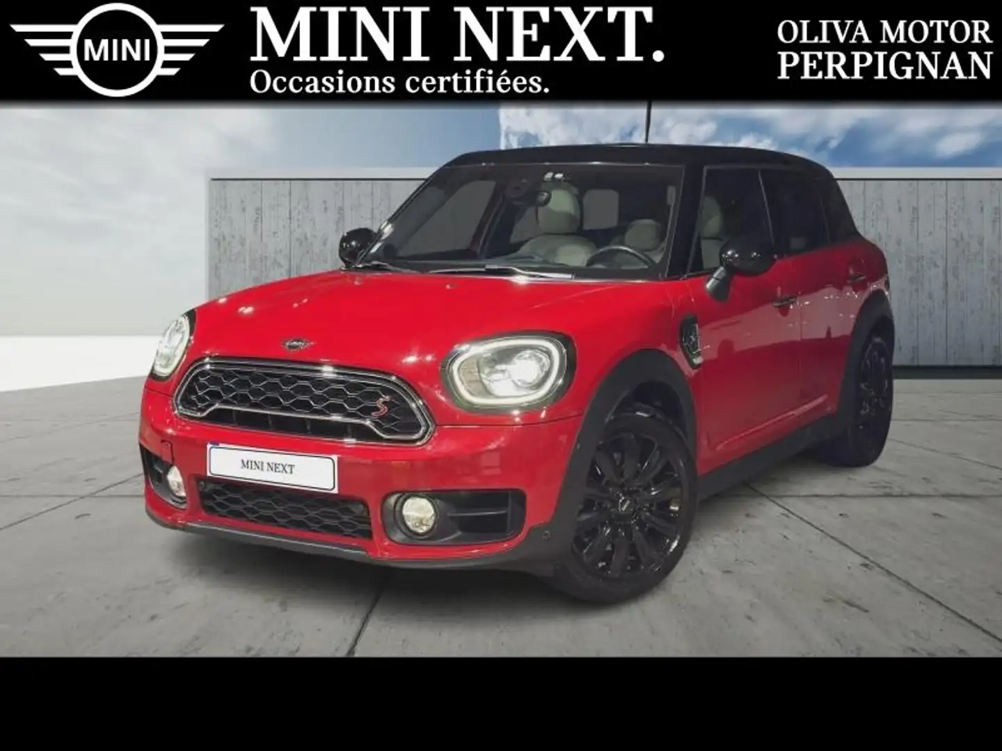 MINI Countryman C Cooper S 192ch Oakwood BVA7 Euro6d-T Rood - 1