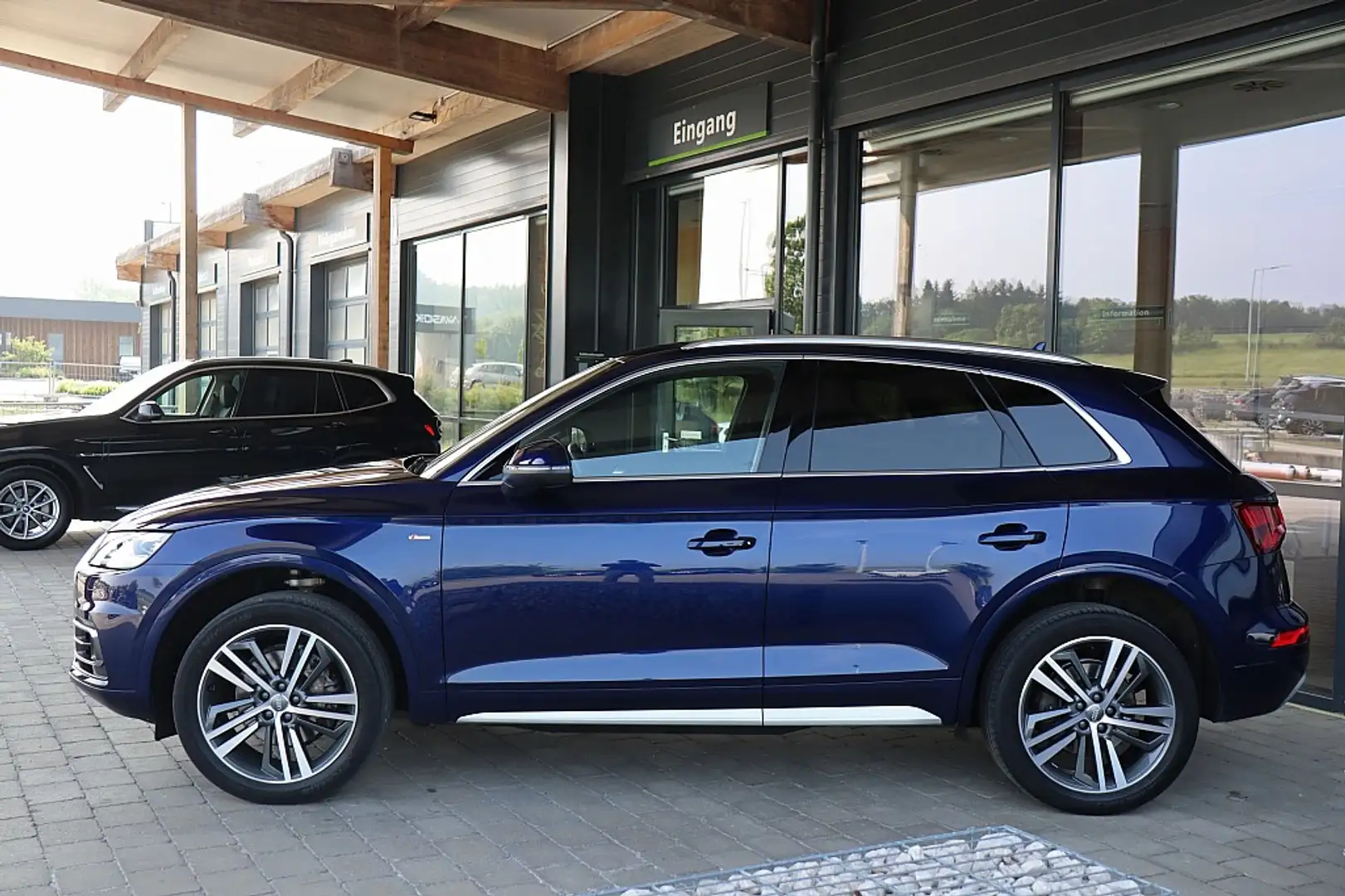 Audi Q5 2,0 TDI quattro sport S-tronic 3x Sline 20", AC... Bleu - 2