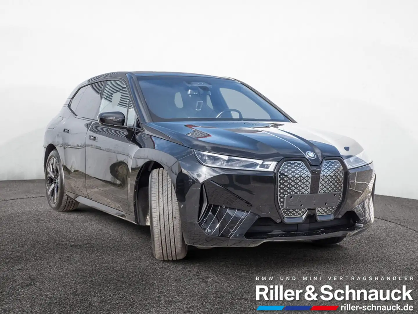 BMW iX xDrive 50 LASER+PANO+HUD+AHK+H/K+SITZBEL+L Schwarz - 2