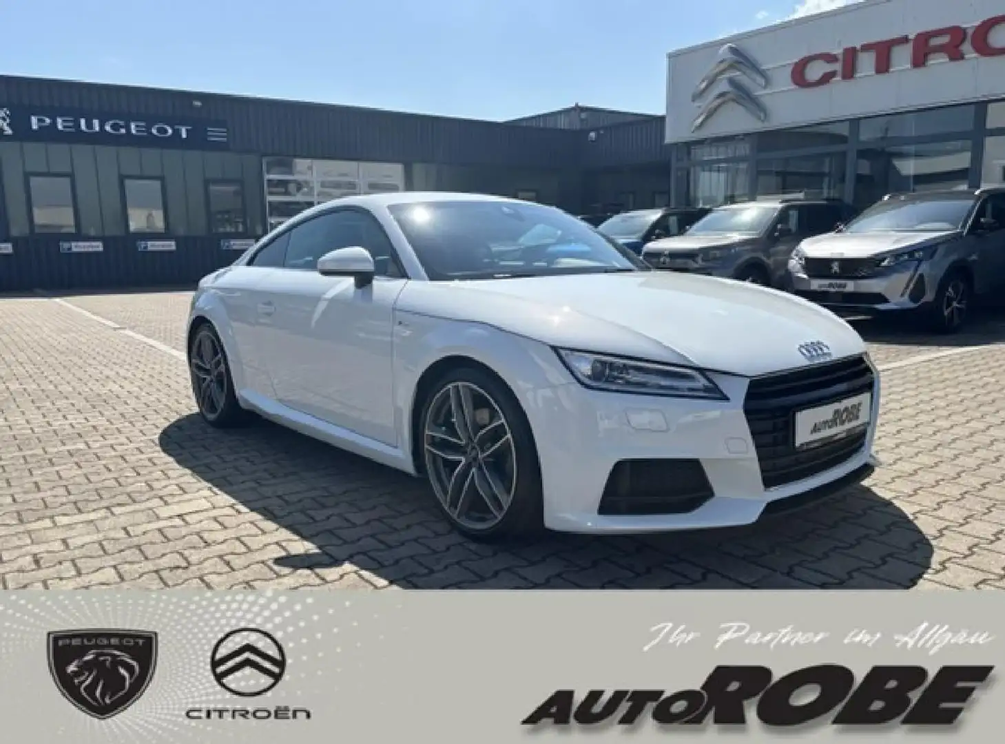 Audi TT Coupe 2.0 TFSI Weiß - 1