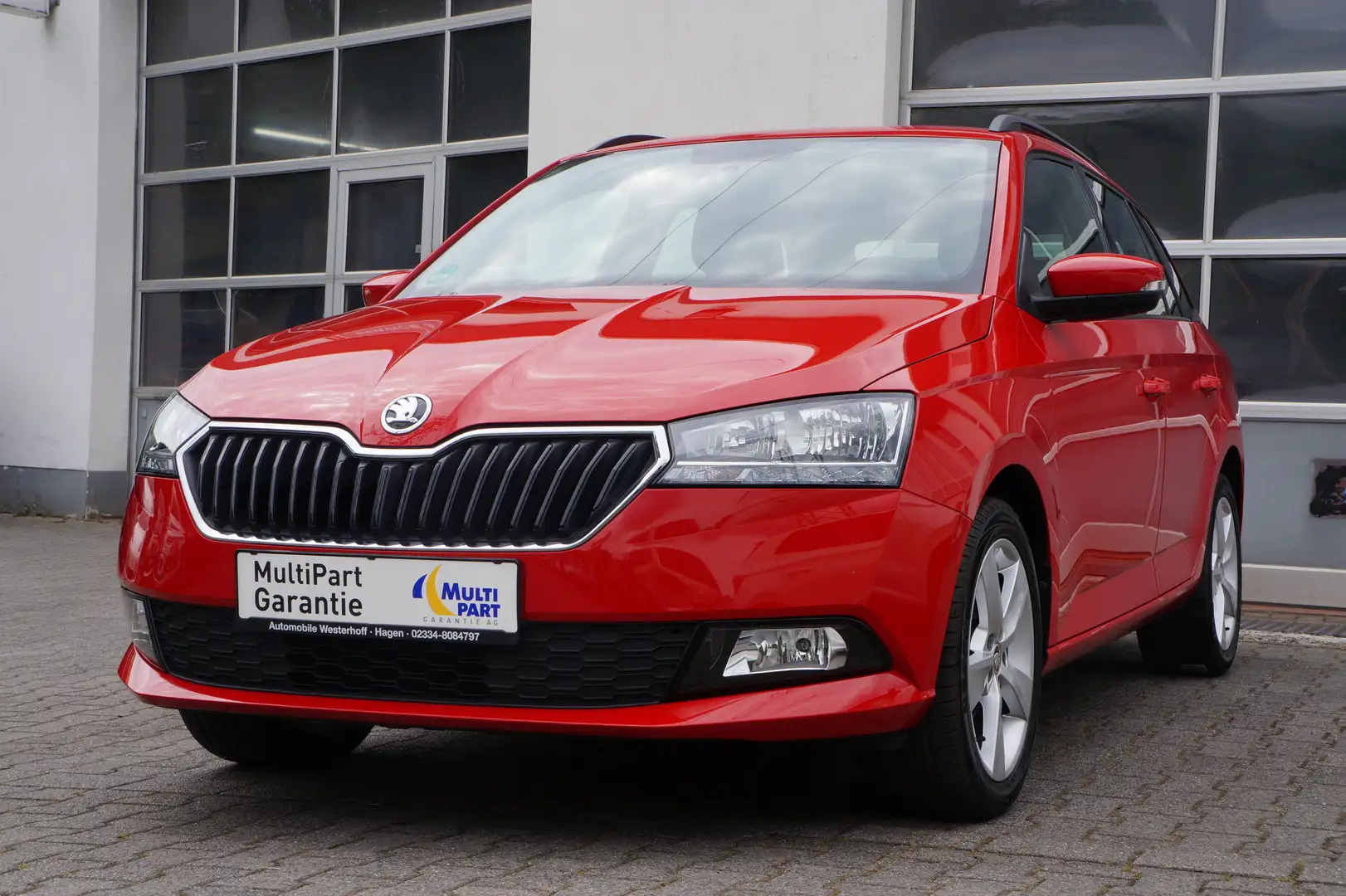 Skoda Fabia Cool Plus*ALU*BC*KLIMA*PDC* Rot - 1
