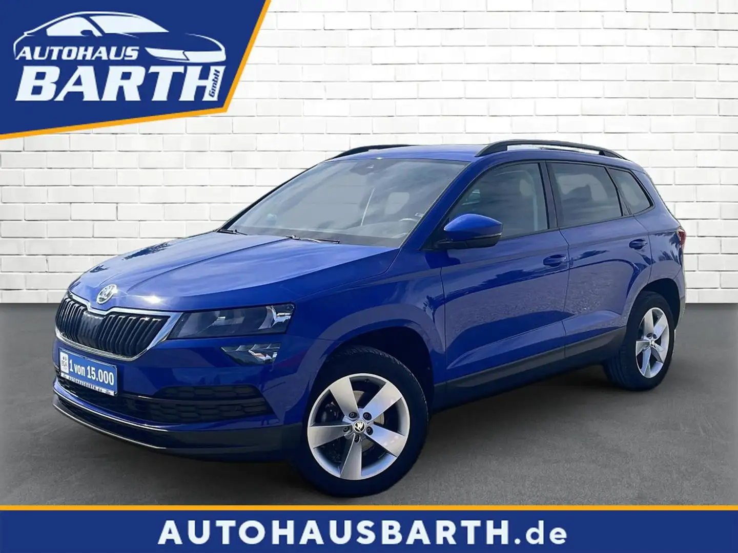 Skoda Karoq 1.5 TSI ACT Ambition *Navi*DSG*RFK*LRH*ACC* Blau - 1
