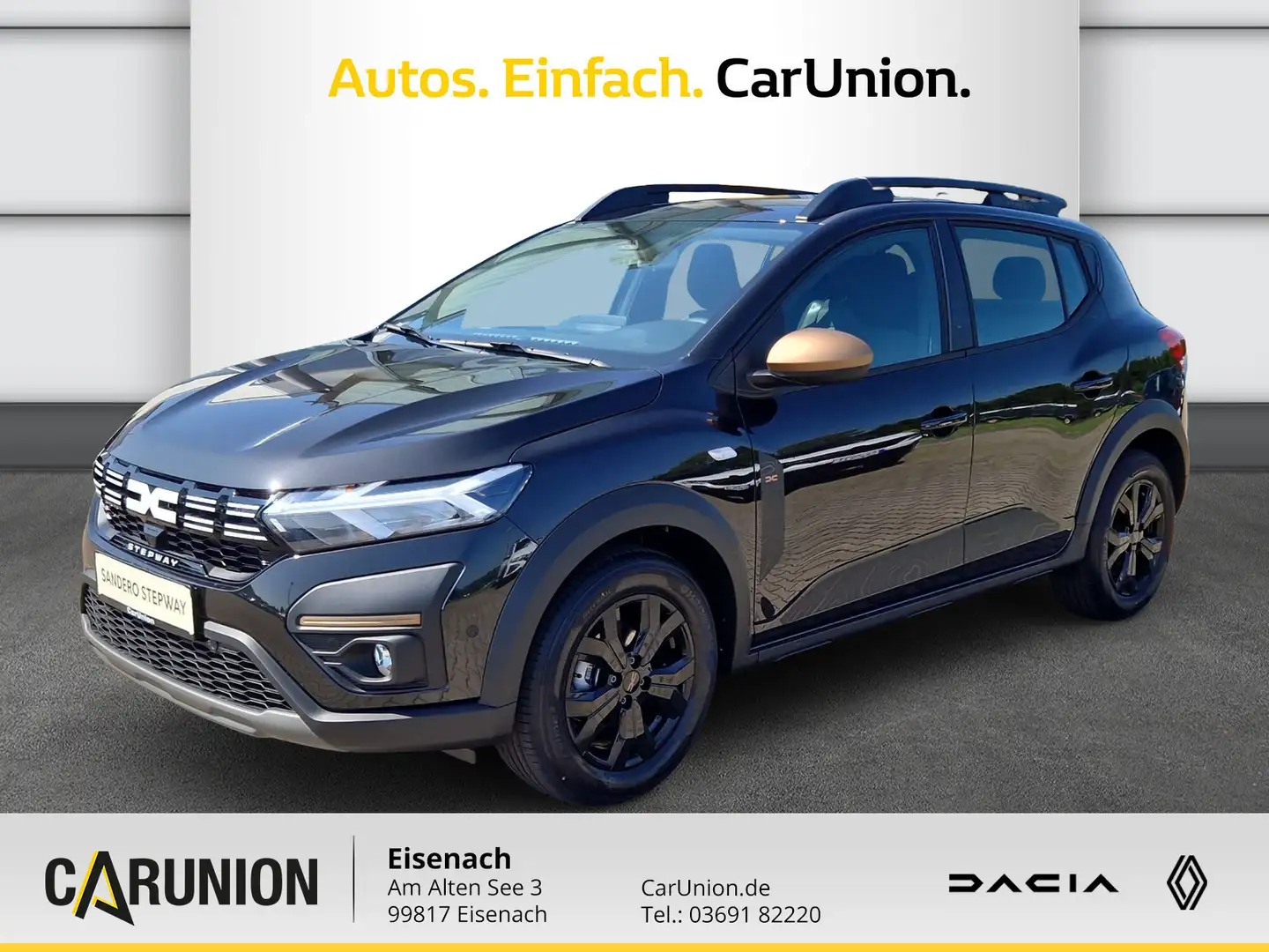 Dacia Sandero Stepway Extreme TCe 110 Schwarz - 1