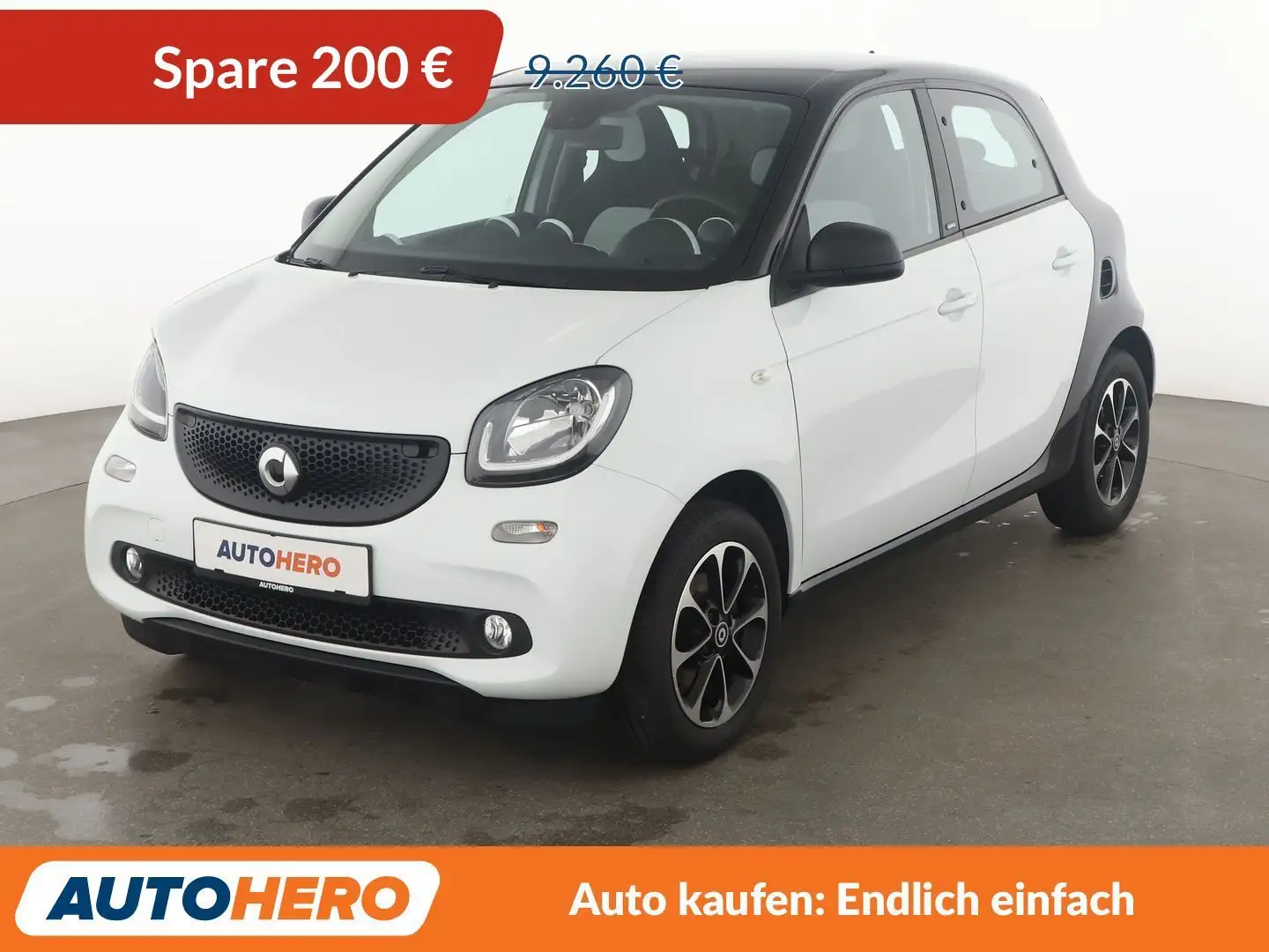 smart forFour 1.0 Basis passion *SHZ*TEMPO*LIM*PDC* Weiß - 1