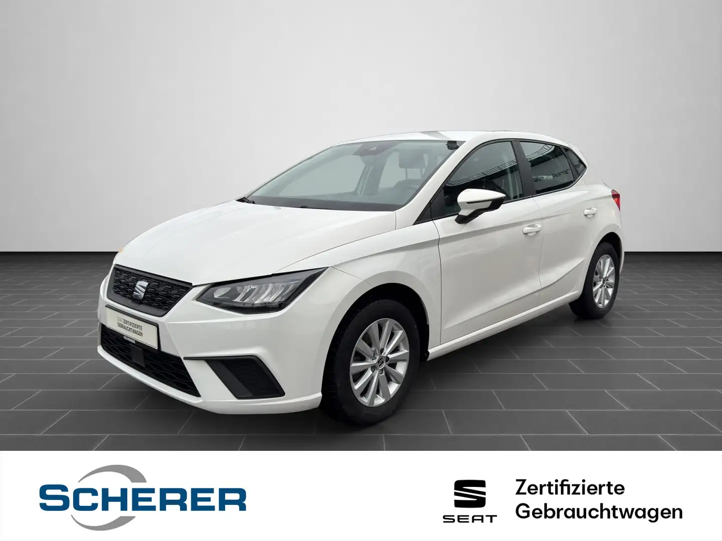 SEAT Ibiza 1.0 TSI Style Pro SHZ PDC CARPLAY Weiß - 1