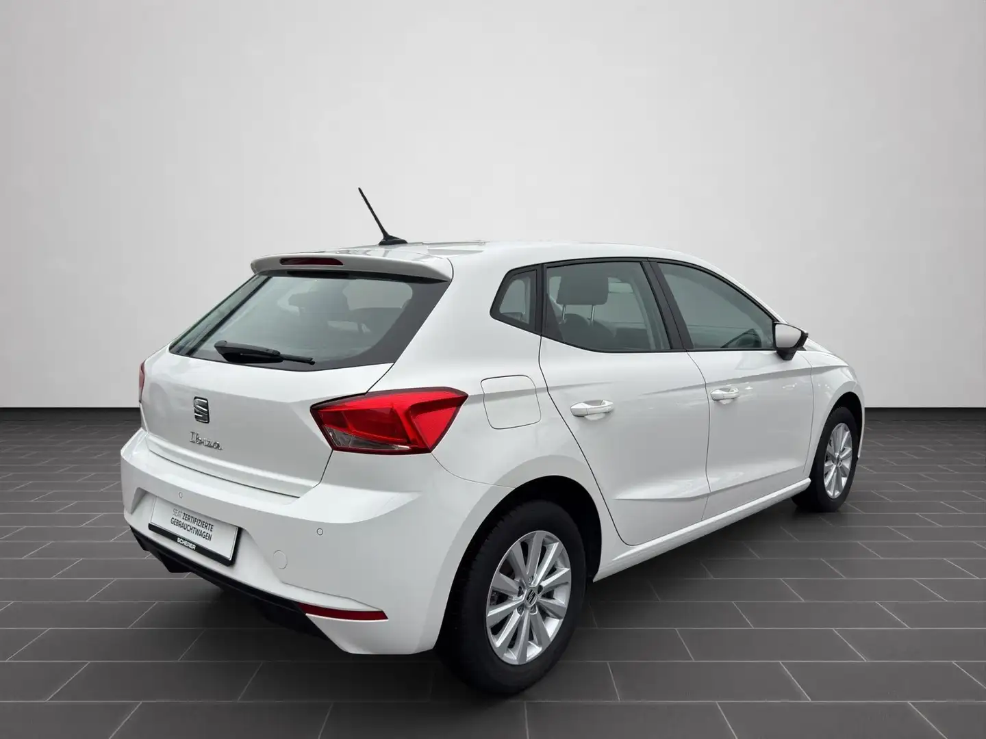 SEAT Ibiza 1.0 TSI Style Pro SHZ PDC CARPLAY Weiß - 2