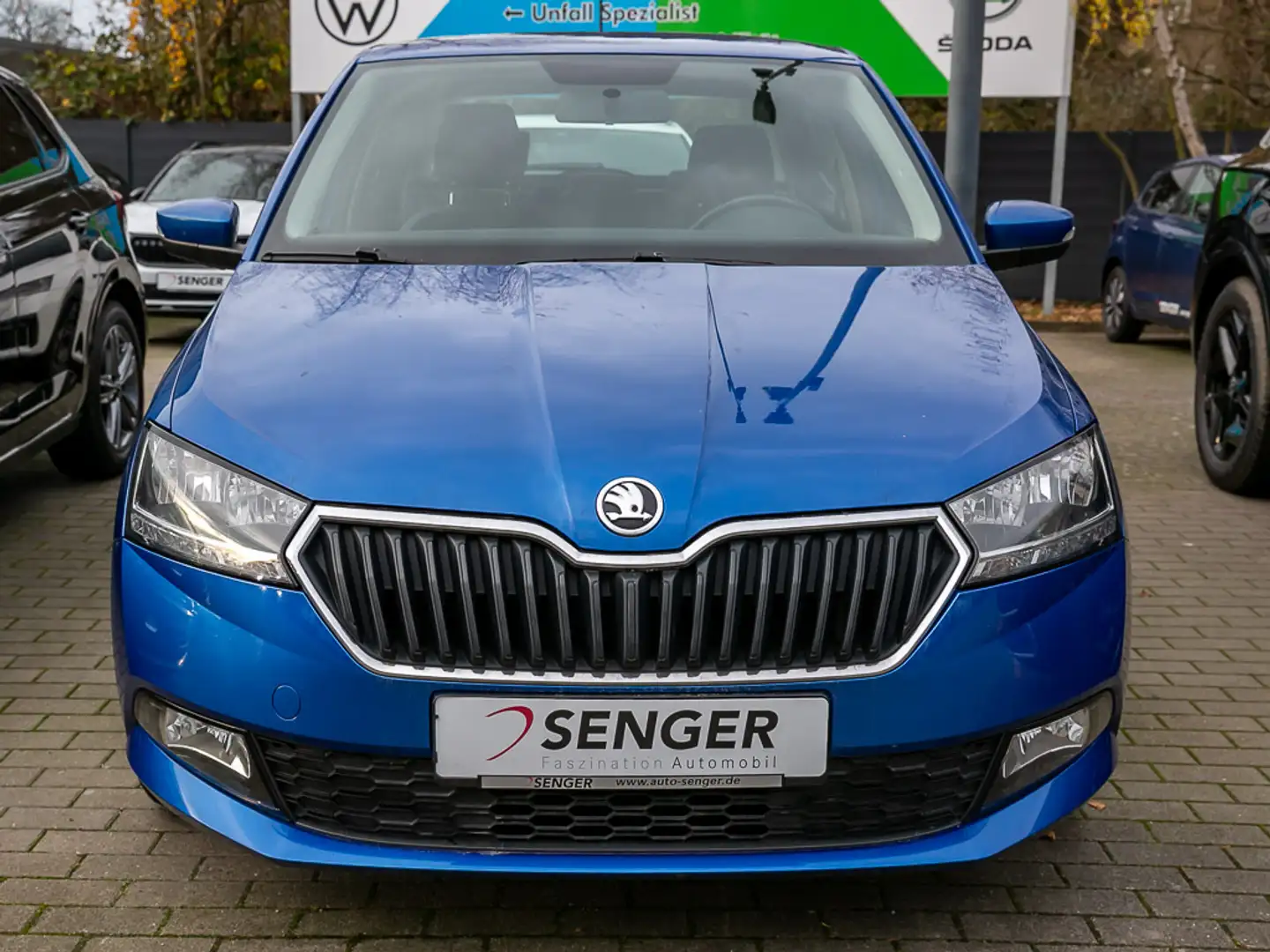 Skoda Fabia 1.0 TSI Ambition DSG SHZ Klima Bluetooth Blau - 2