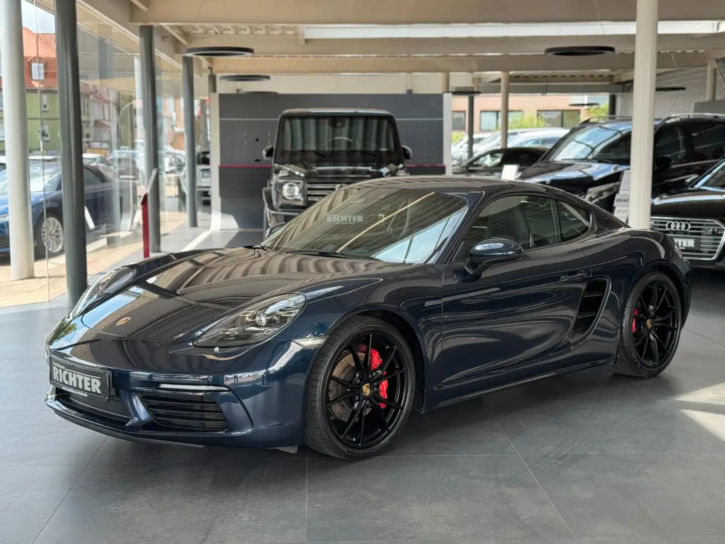 Porsche Cayman 718 Cayman S Chrono/LED/Kamera/BOSE/Sportabgas/ Bleu - 1