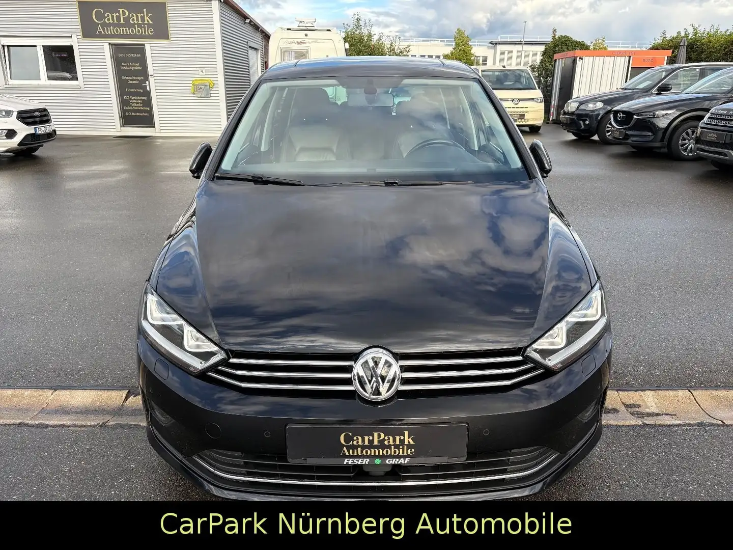 Volkswagen Golf Sportsvan Noir - 2