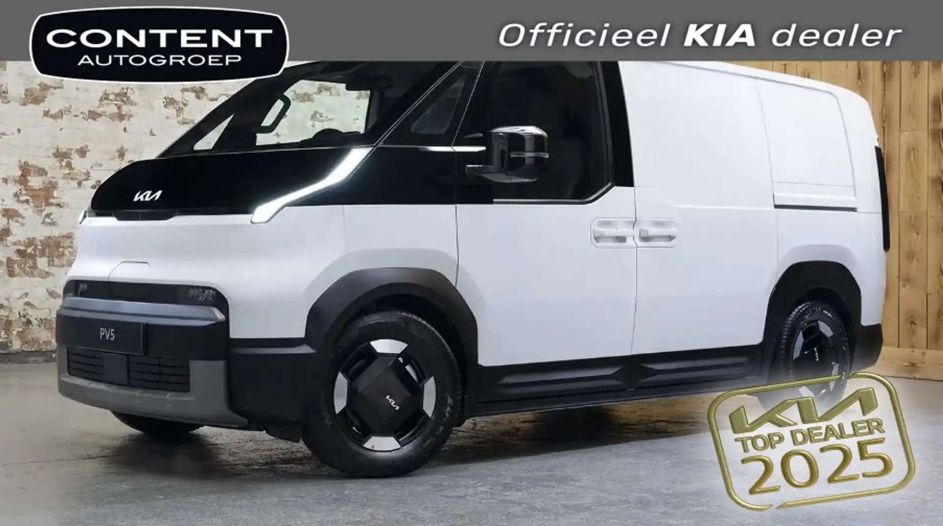 Kia PV5 Cargo 51,5 kWh L2H1 Plus | IN BESTELLING Weiß - 1