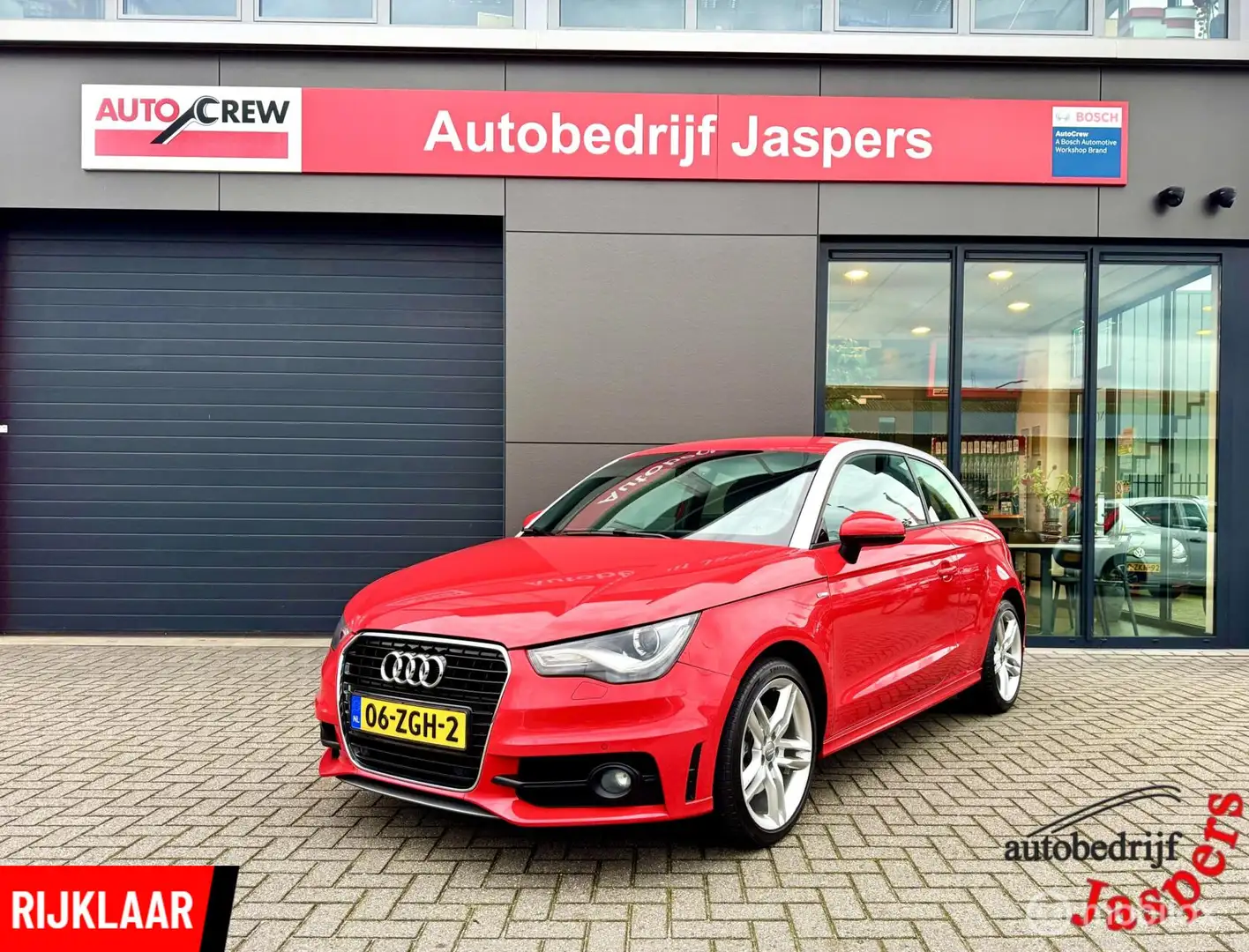 Audi A1 1.4 TFSI 2x S-Line Navi/Xenon/Automaat Rood - 1