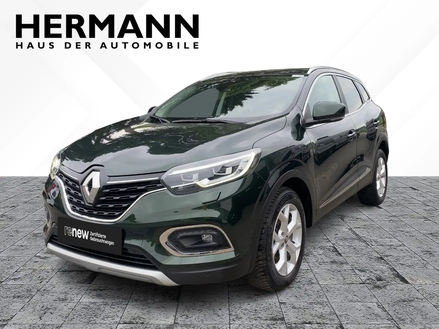 Renault Kadjar 1.3 TCe 140 GPF Limited *NAVI*LED*FLA*PDC Grün - 1