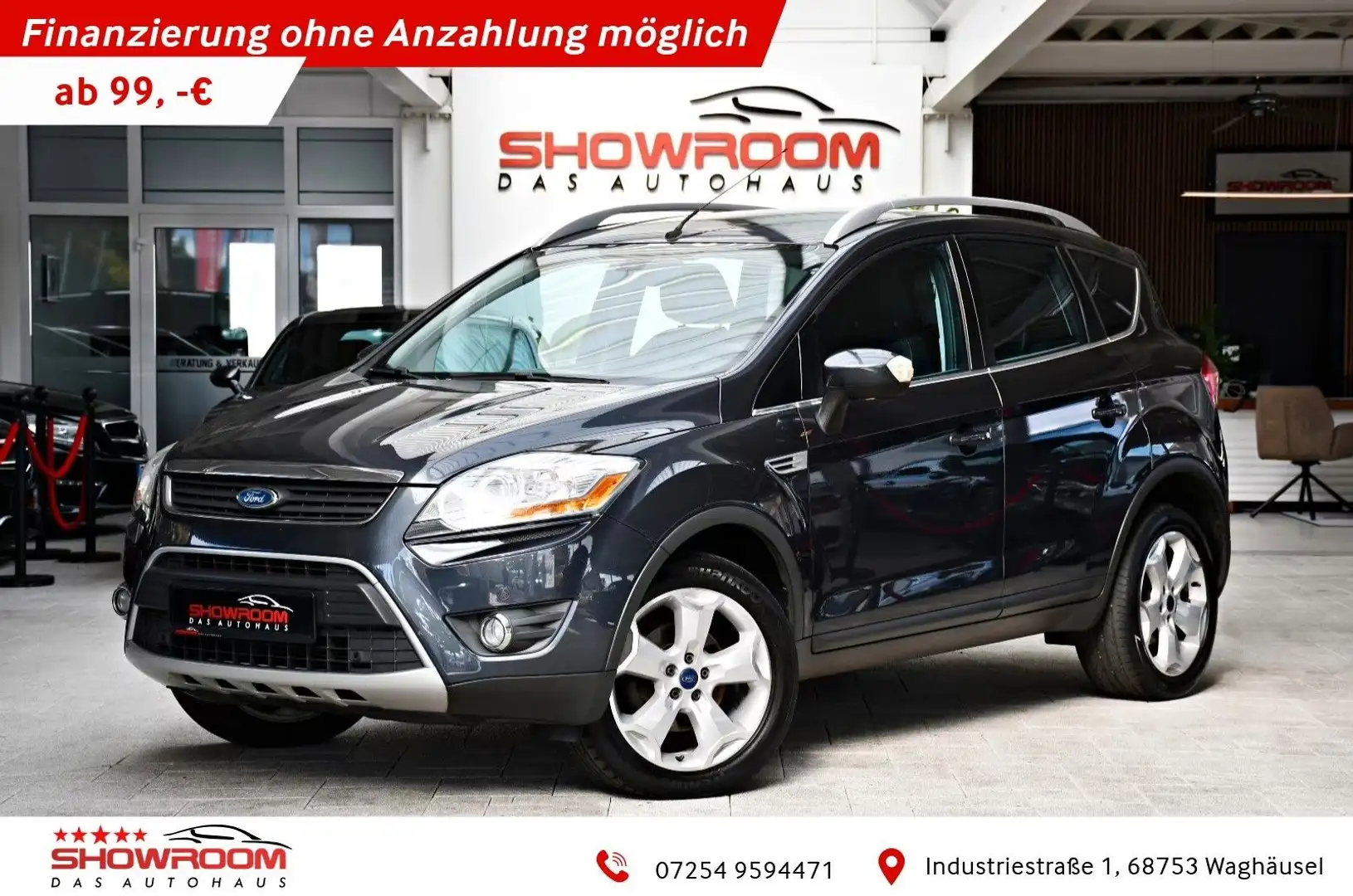 Ford Kuga Titanium Diesel 4x4 Allrad Navi Ahk Grau - 1
