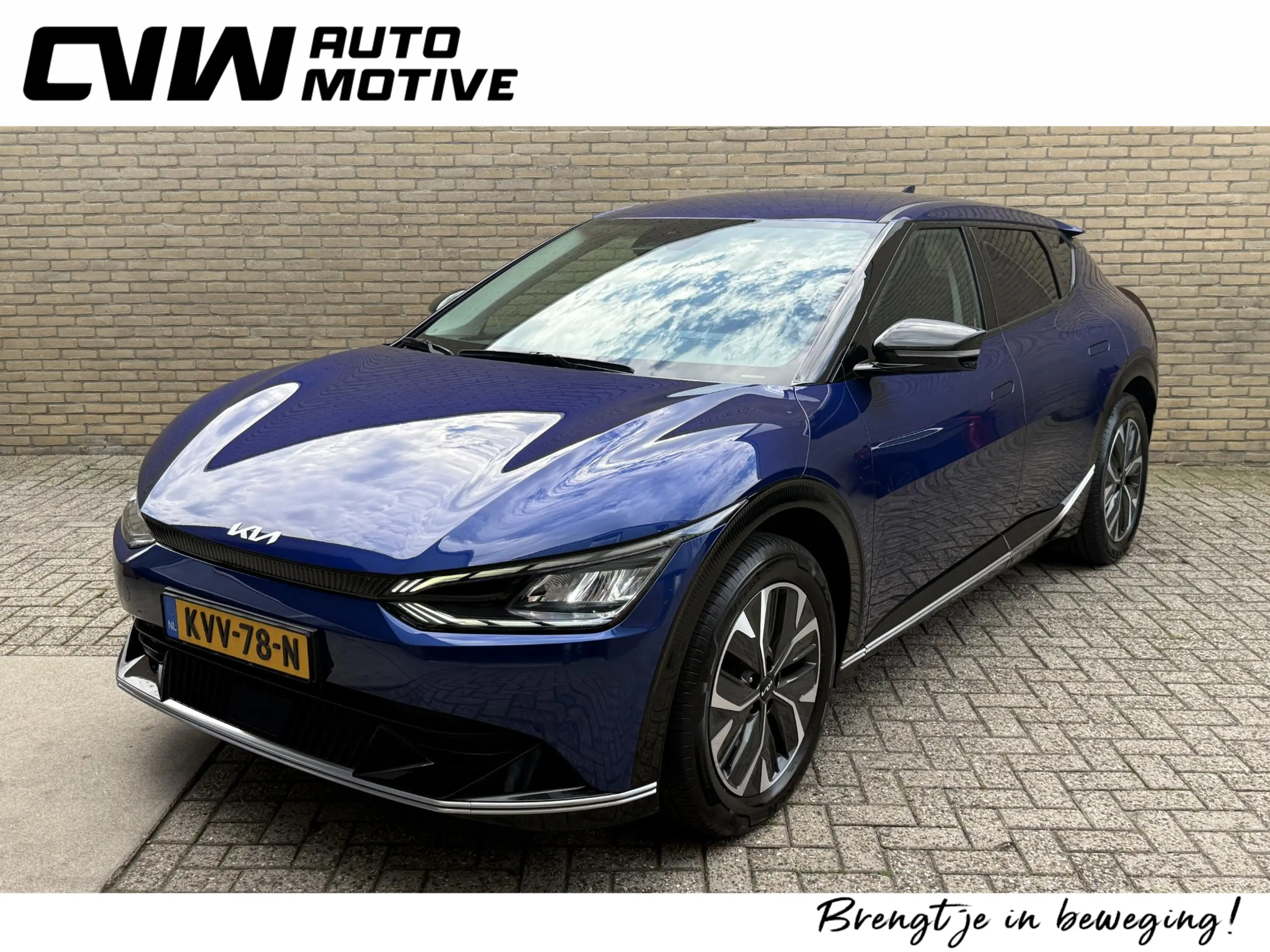 Kia EV6 Edition 77.4 kWh | 96% SOH | 3-fase | Vol leder |