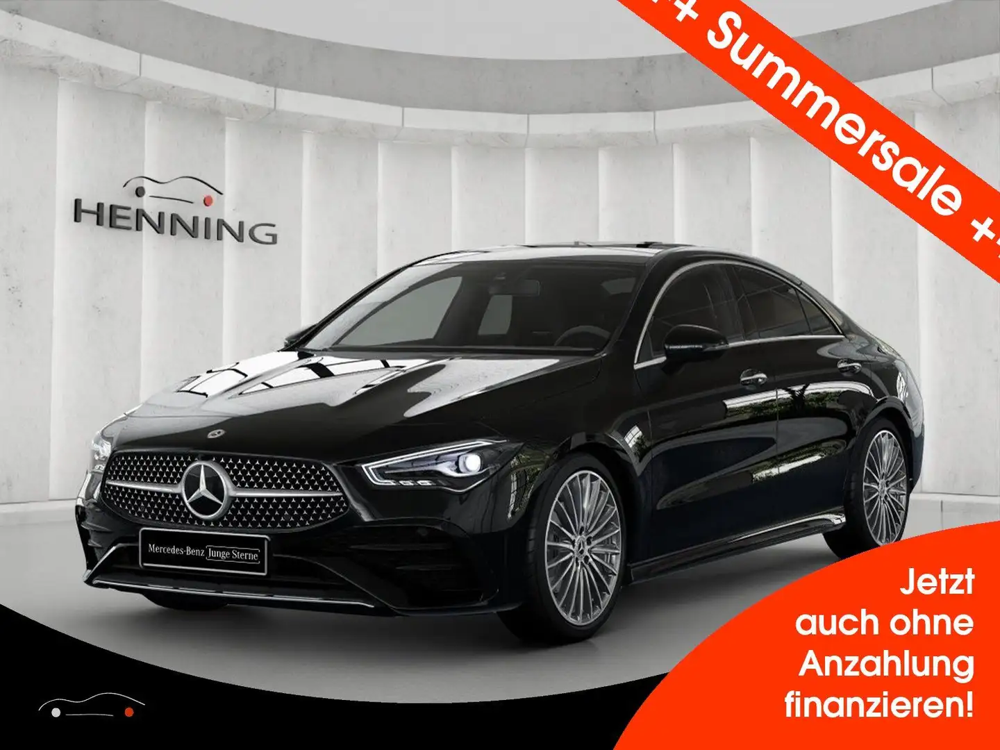 Mercedes-Benz CLA 180 d AMG Panorama Kamera Ambiente Totw 19" Negro - 1