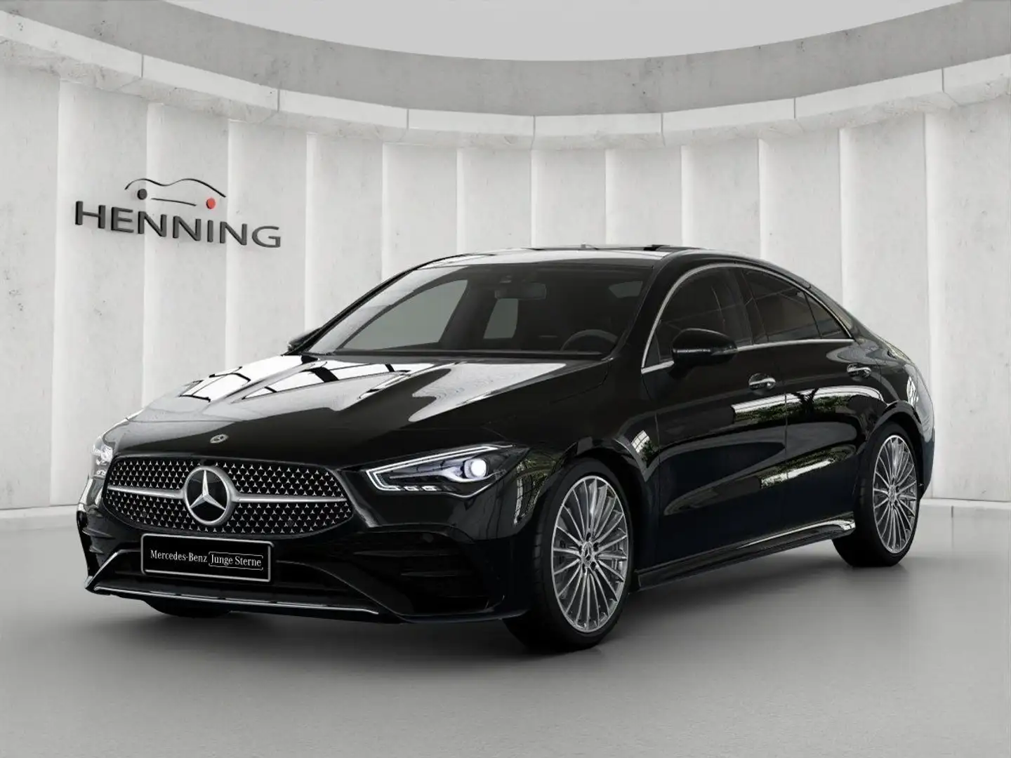 Mercedes-Benz CLA 180 d AMG Panorama Kamera Ambiente Totw 19" Schwarz - 1