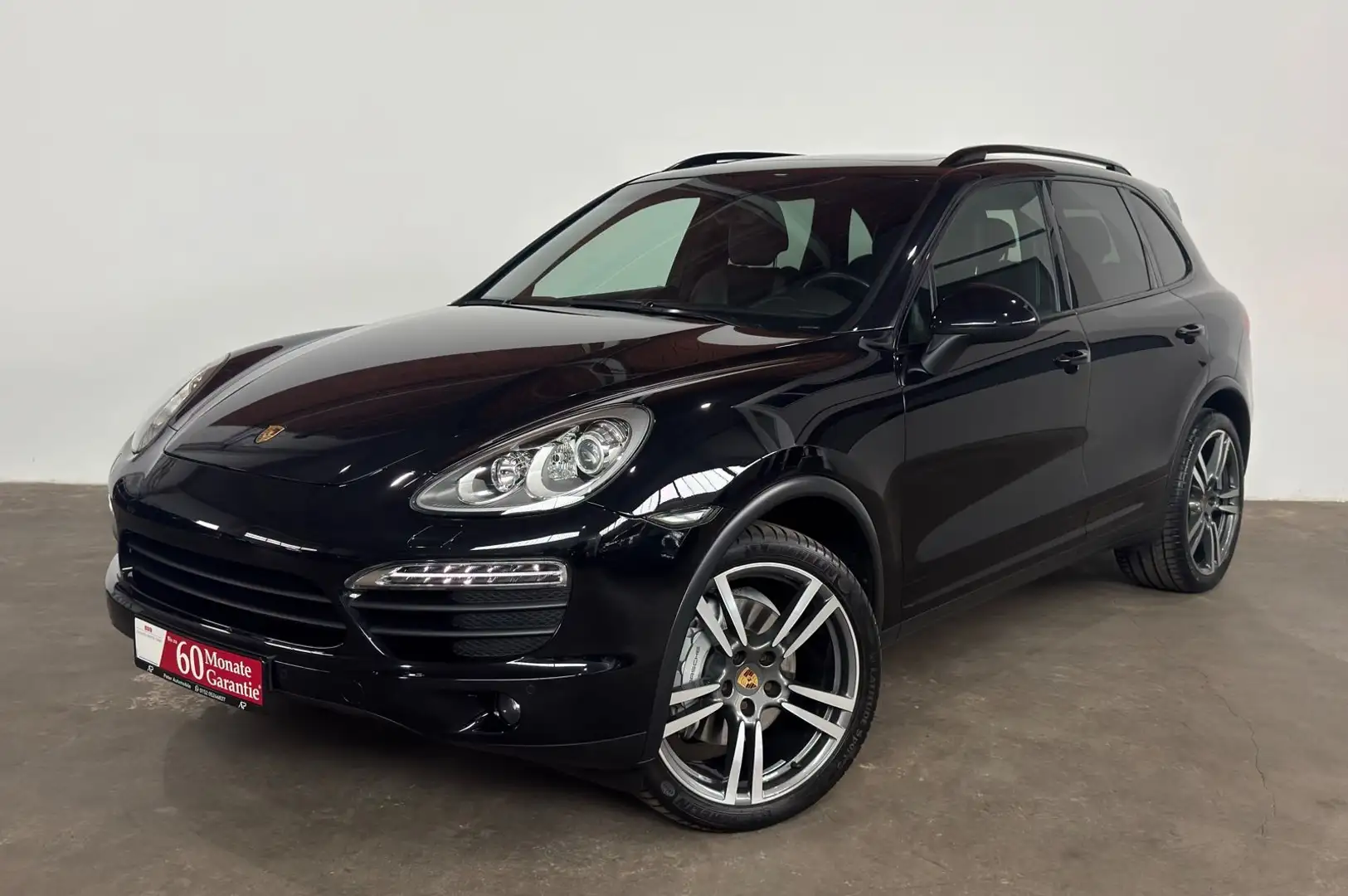 Porsche Cayenne CAYENNE S 4.8 V8 APPROVED GARANTIE 92A PANO 8ALU Schwarz - 1