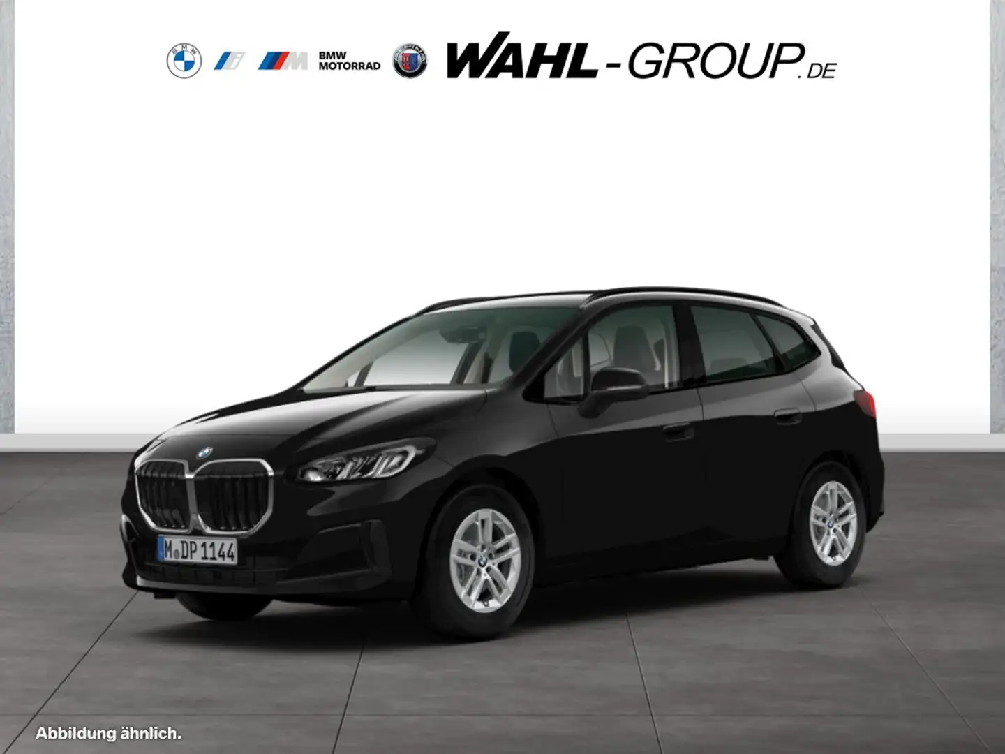 BMW 218 d Active Tourer Navi LED DrivingAssistant ActiveGu Zwart - 1