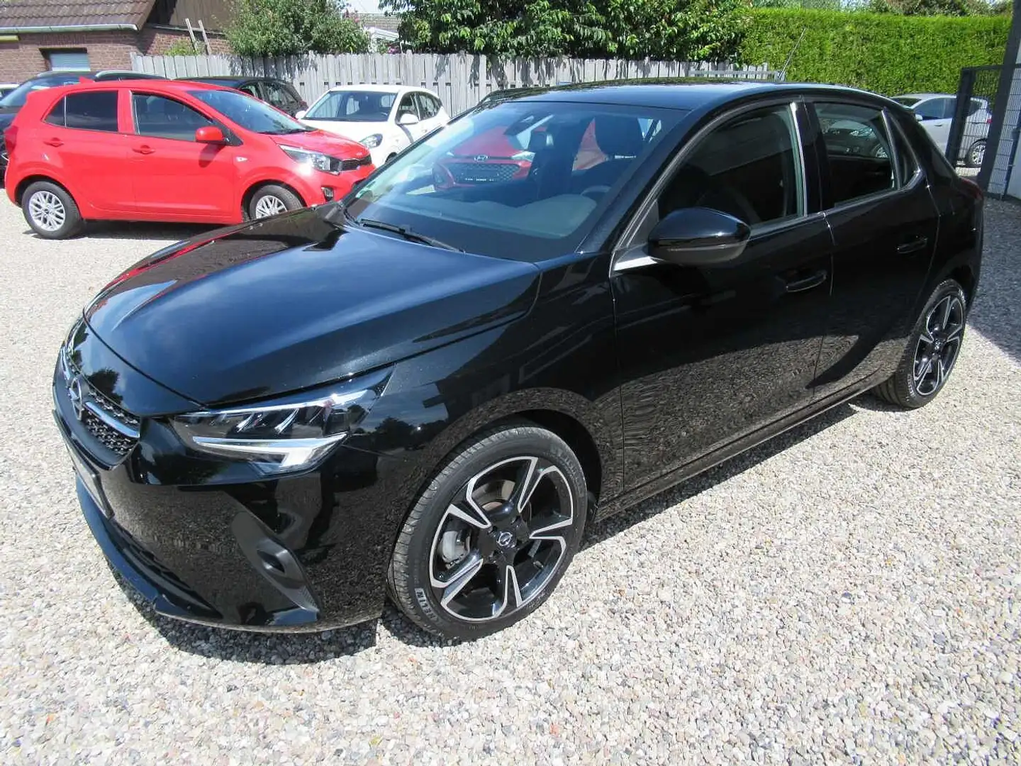Opel Corsa 1.2 Turbo Edition Schwarz - 1