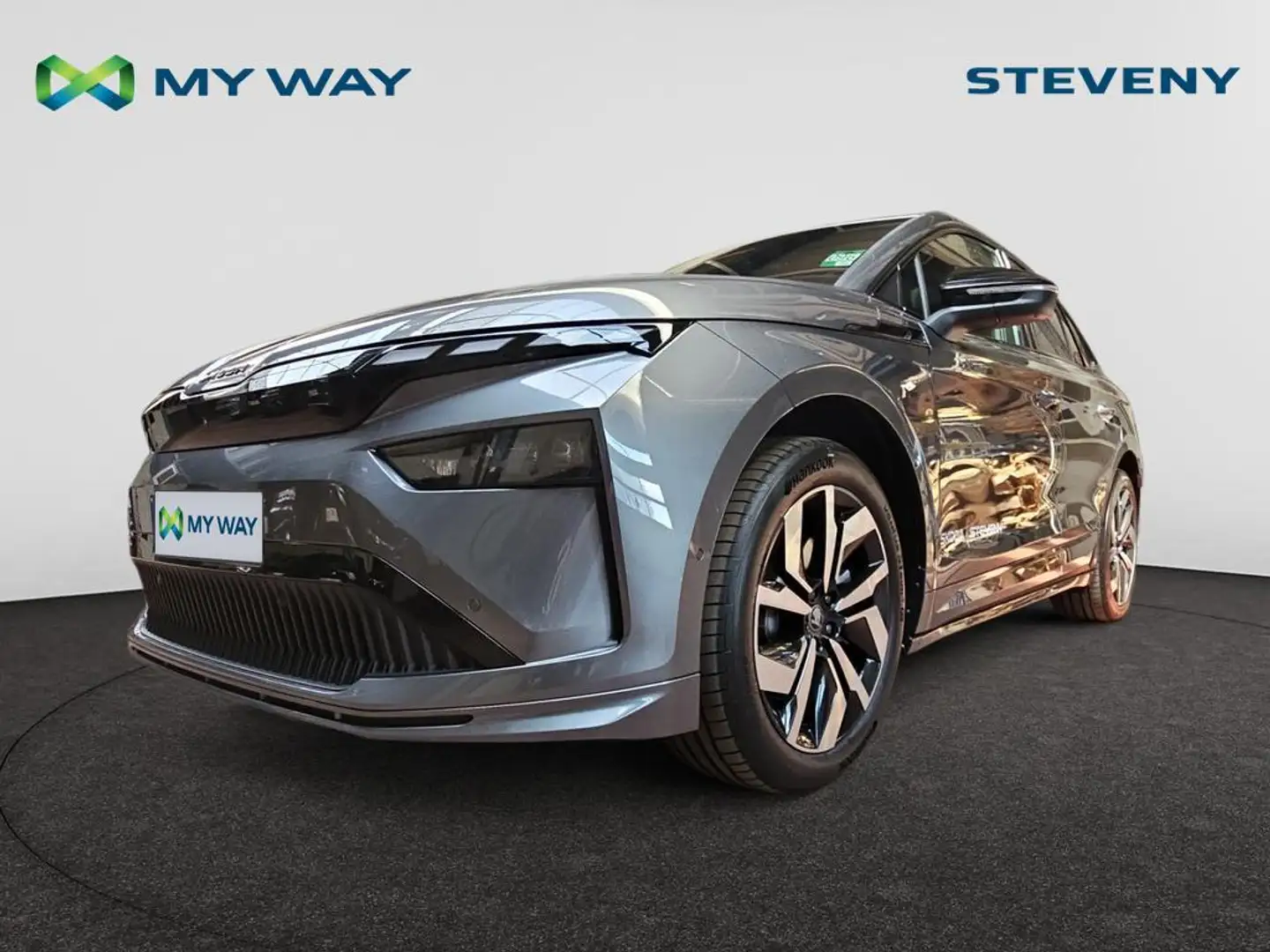 Skoda Enyaq NEW Enyaq 85 Sportline 82kWh 210kW (285ch) 1v Gris - 1