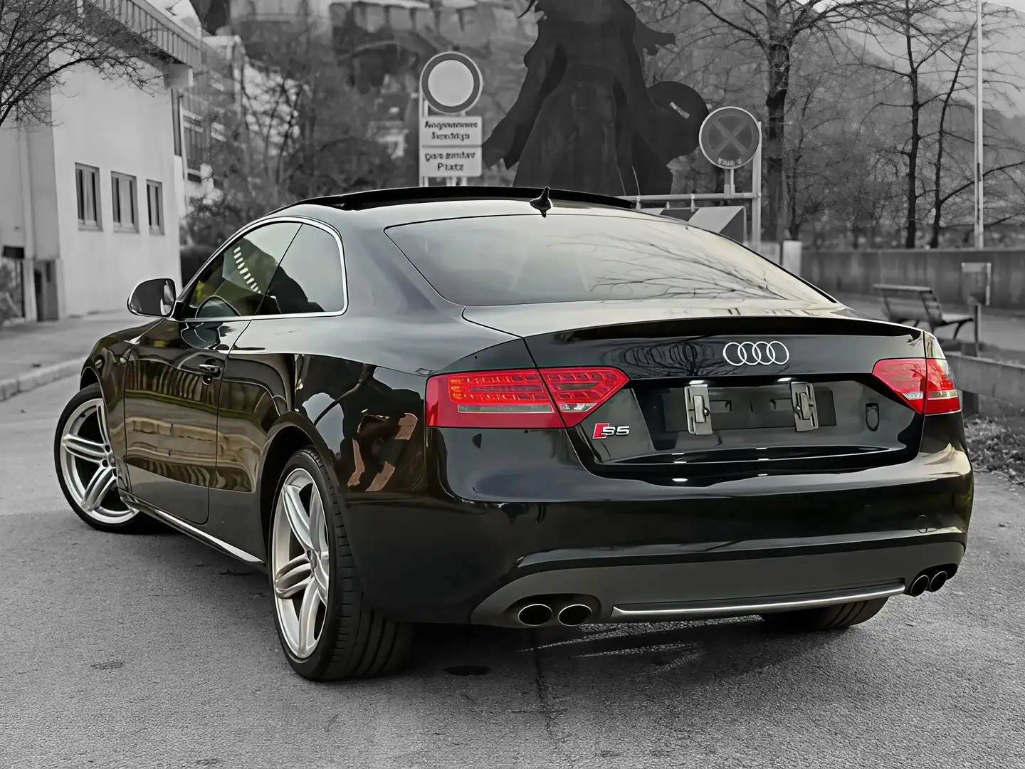 Audi S5 tiptronic, Audi Exklusive Austattung Schwarz - 2