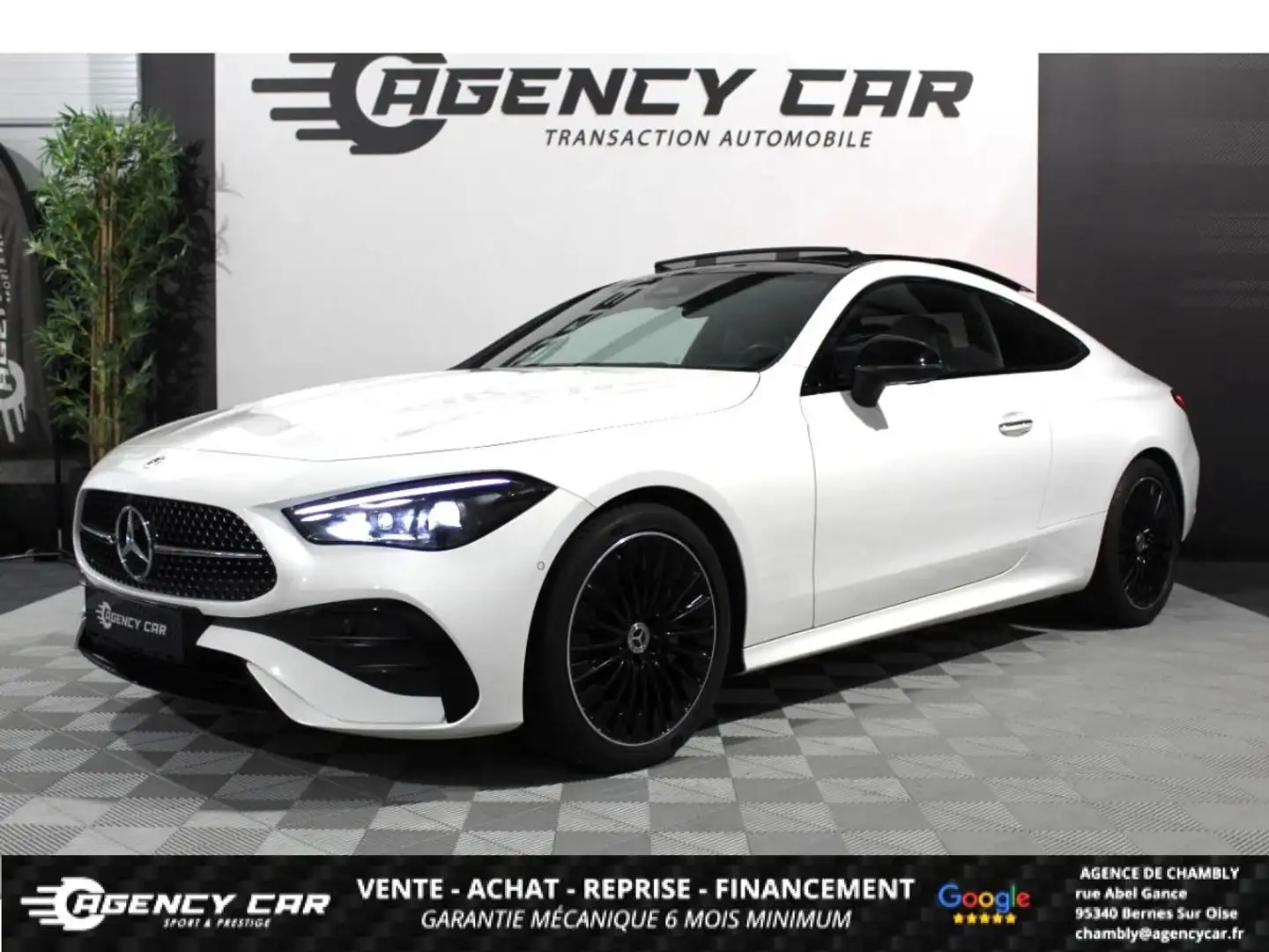 Mercedes-Benz CLE 200 CLASSE Coupé 200 AMG Line BVA 9G-Tronic - Faible kms Bianco - 1