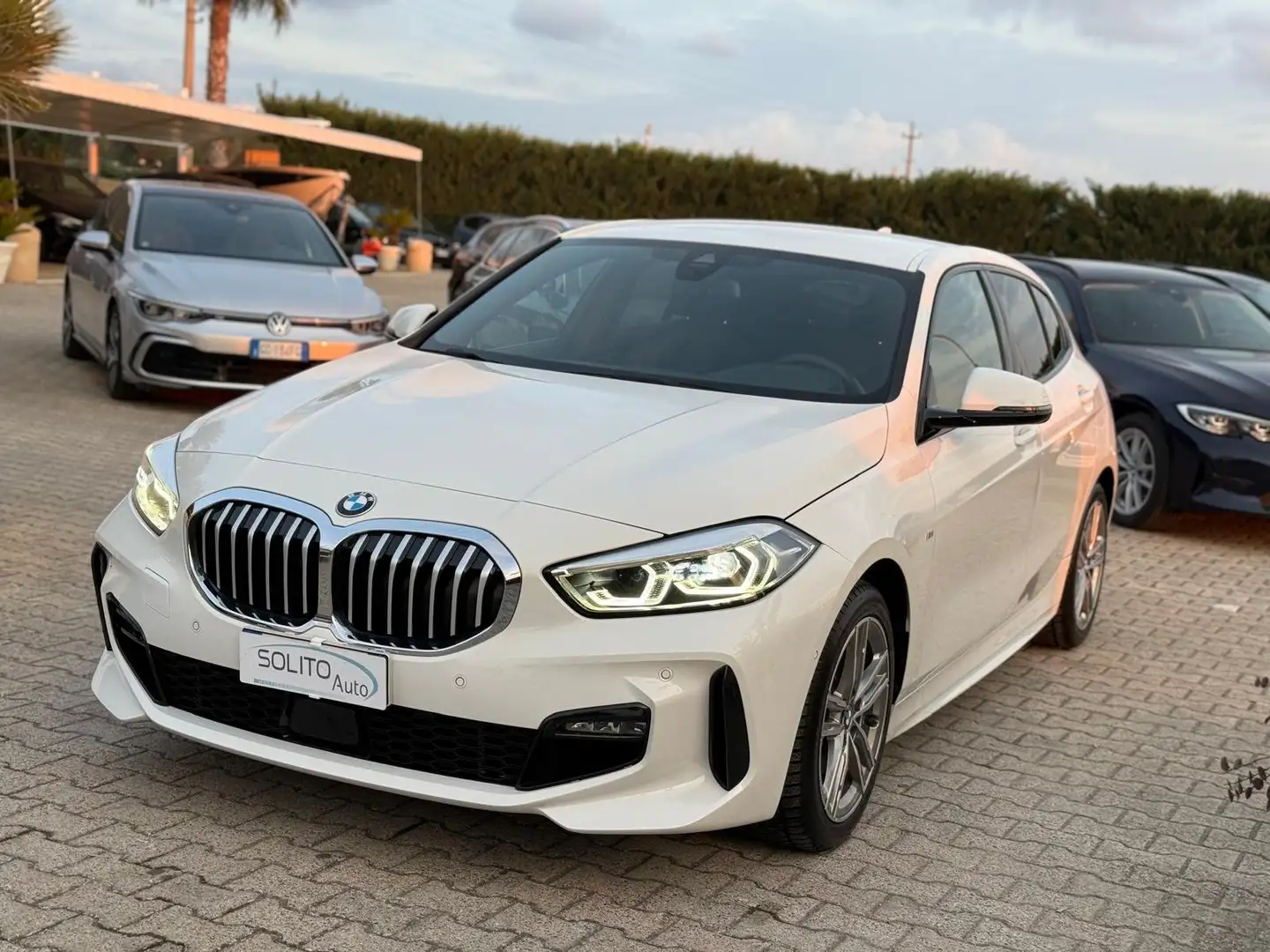 BMW 118 i Msport 136cv *PELLE *Cockpit 21.000 km Wit - 1