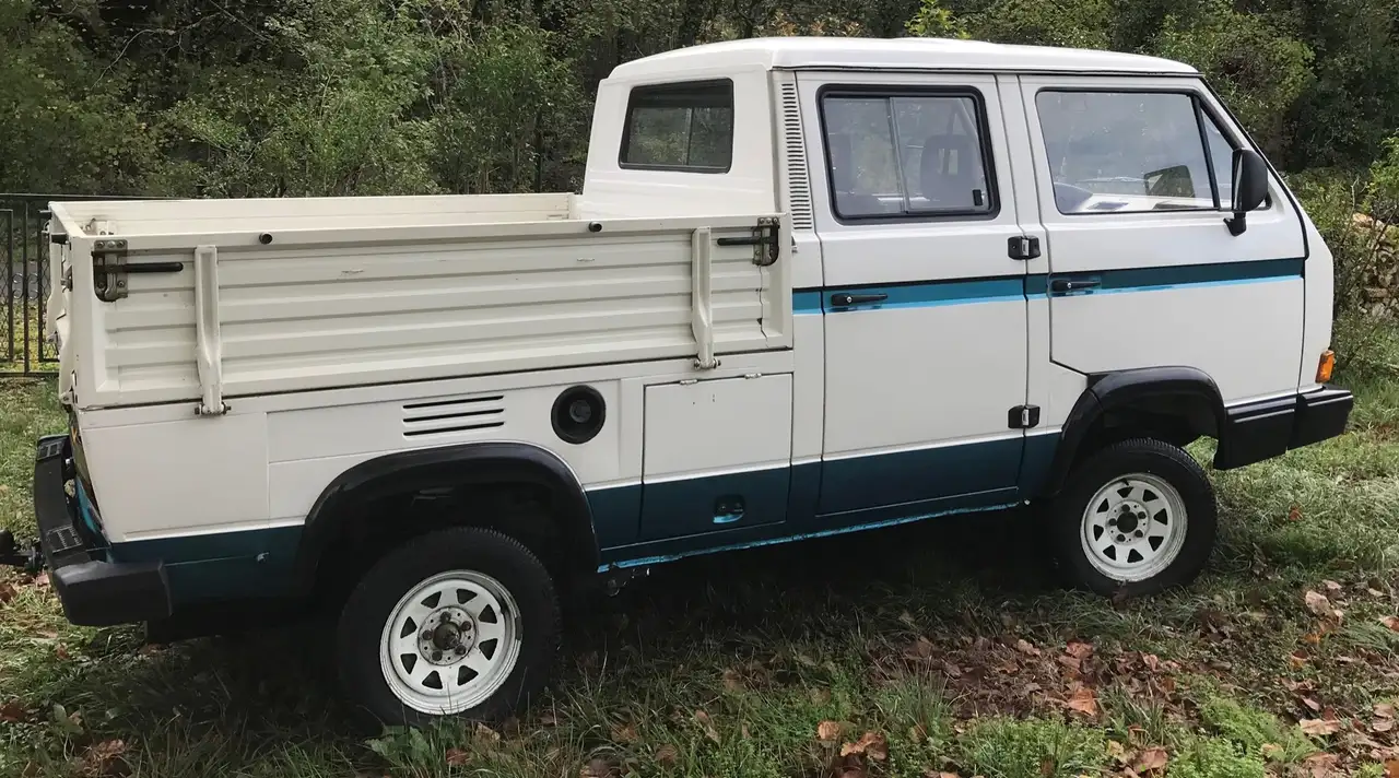 Volkswagen Transporter T3 Syncro Tristar Pickup Double Cabine, foto 12