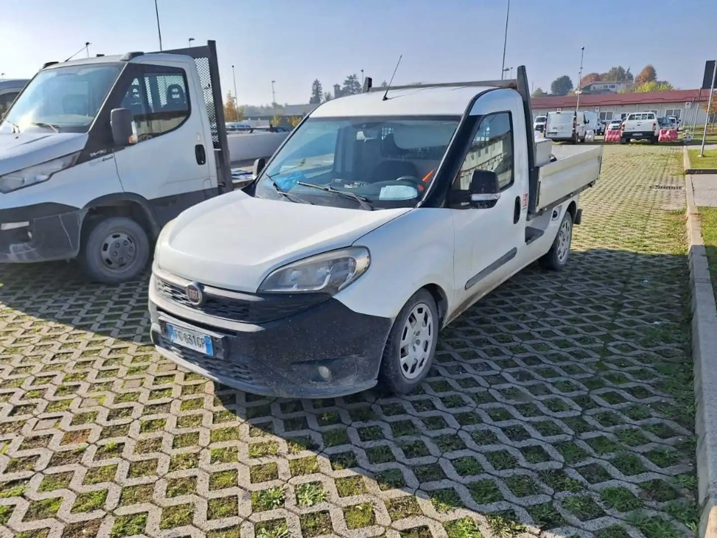 Fiat Doblo Work-Up Cassonato 1.6 mjt 105CV Blanc - 1