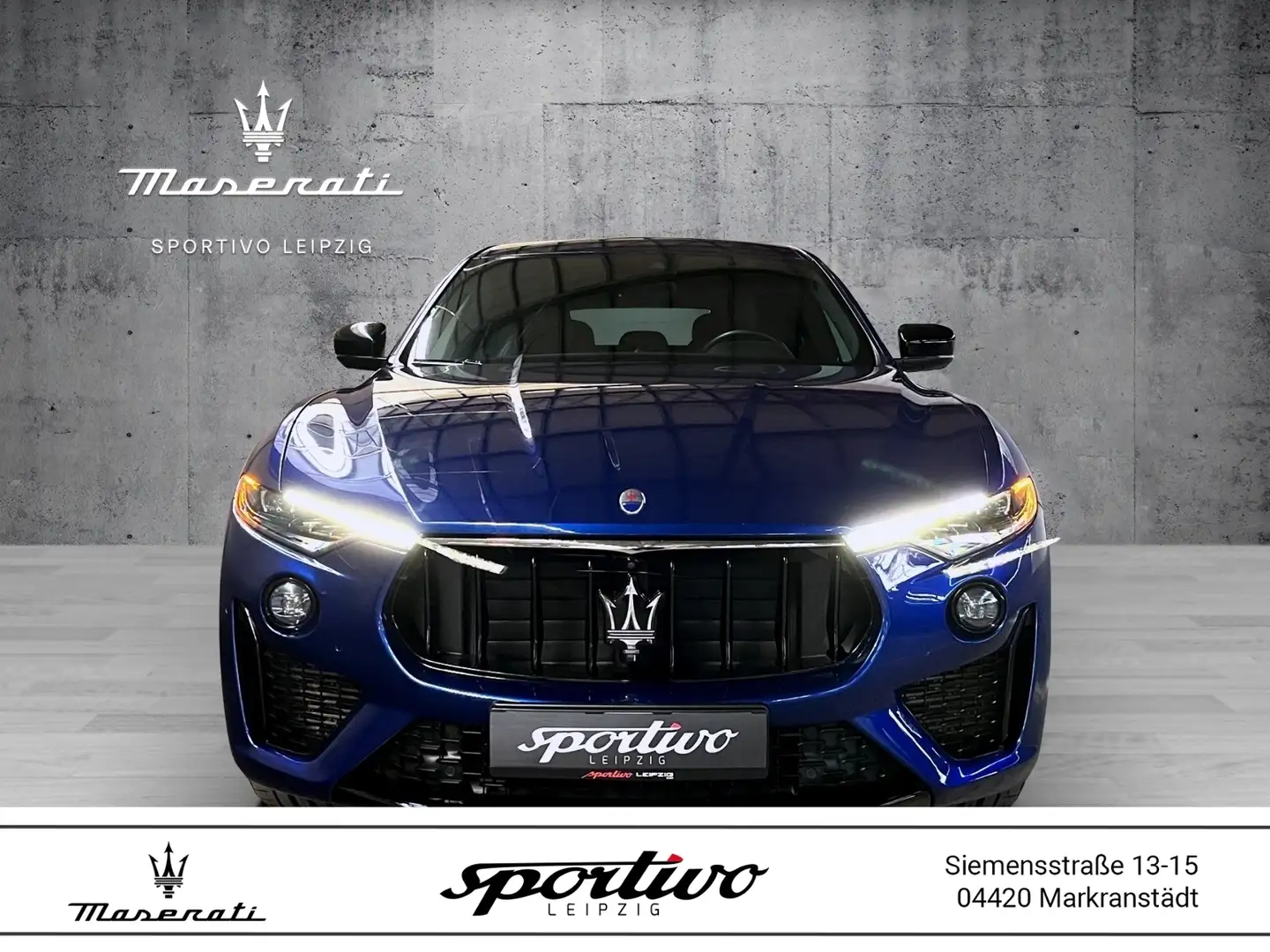 Maserati Levante SQ4 GranSport Blau - 1