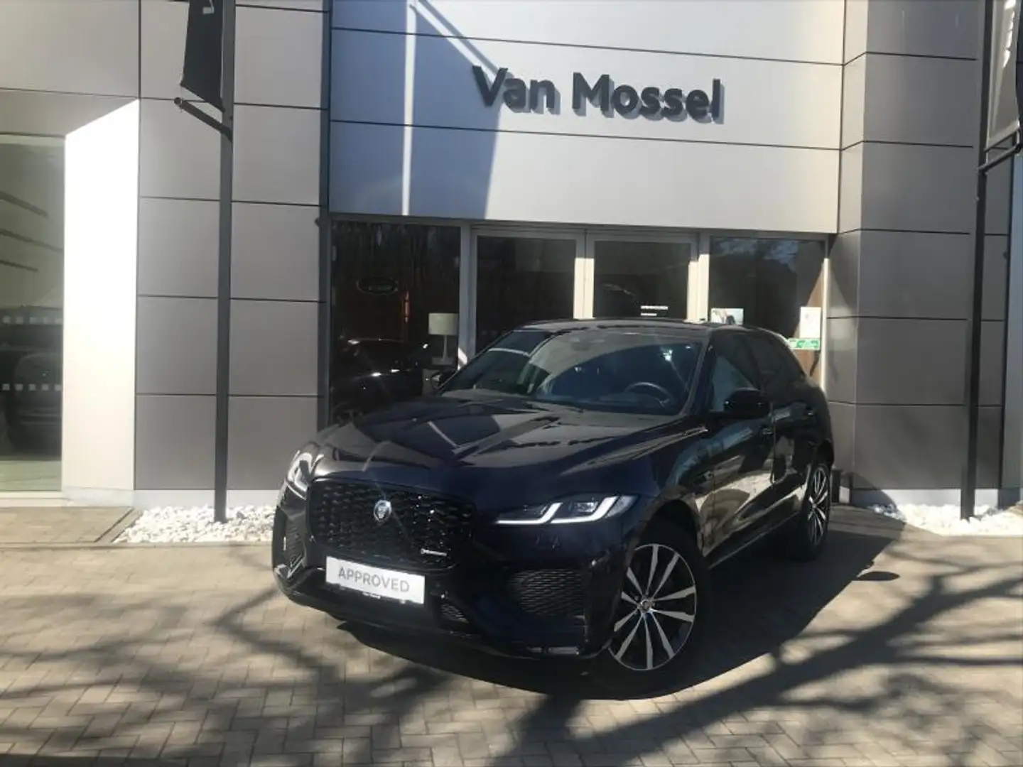 Jaguar F-Pace Plug-in-Hybrid P400e AWD R-Dynamic SE HEAD-UP Disp Blauw - 1