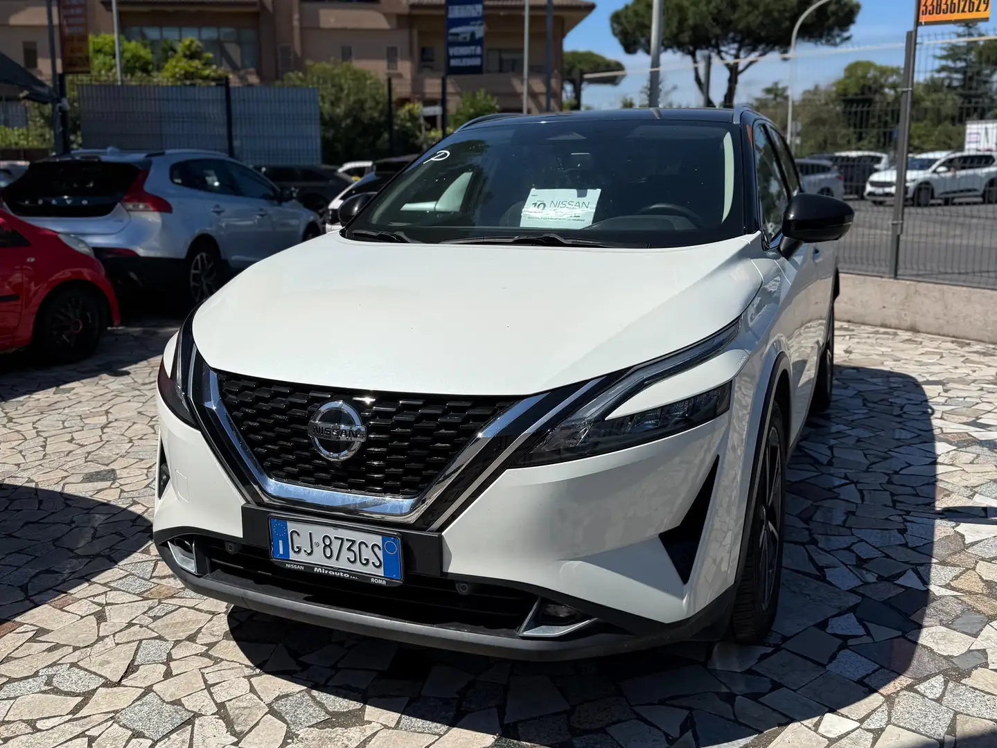 Nissan Qashqai Qashqai 1.3 mhev N-STYLE 2wd 140cv Blanc - 1