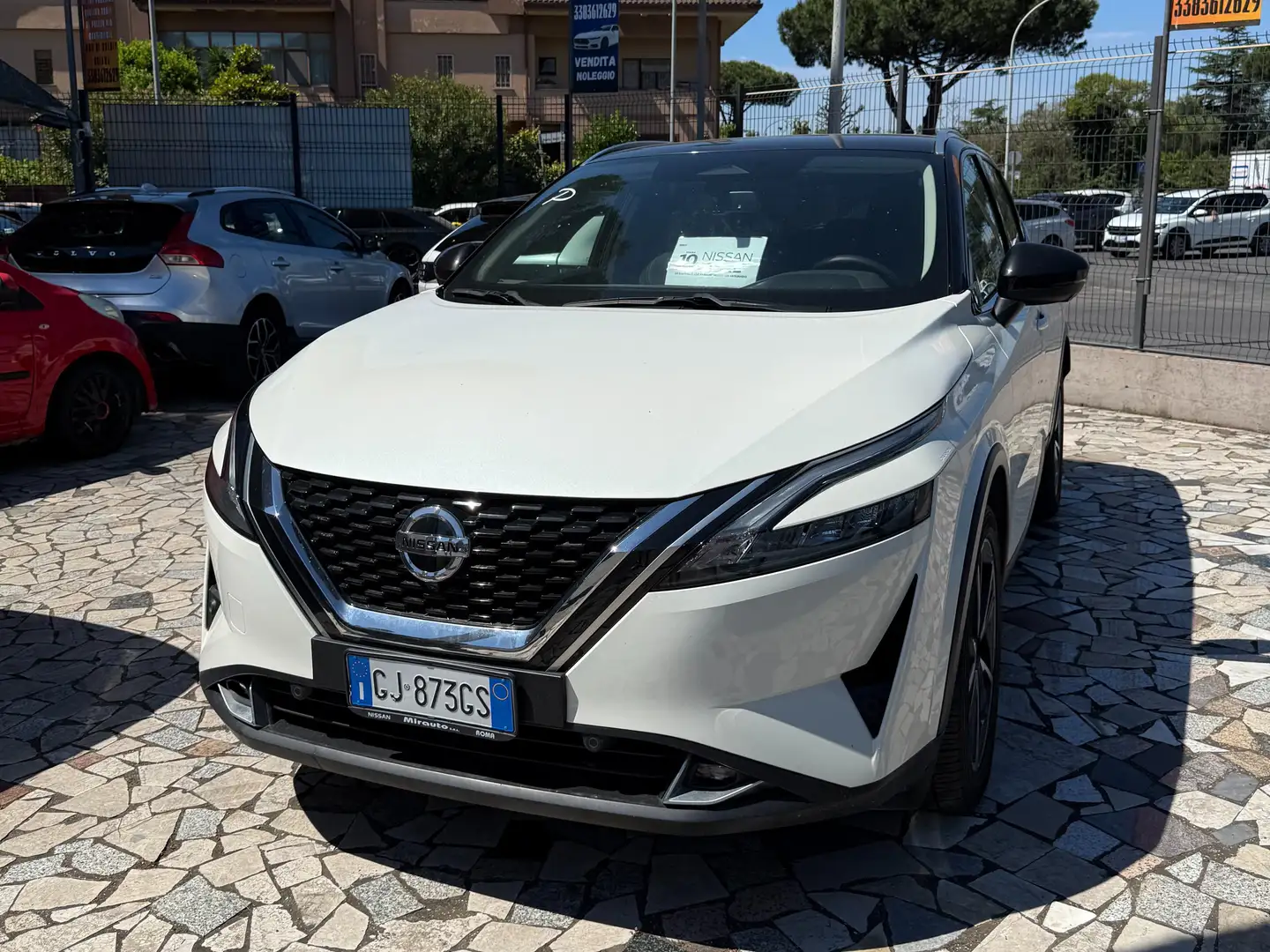 Nissan Qashqai Qashqai 1.3 mhev N-STYLE 2wd 140cv Blanc - 2