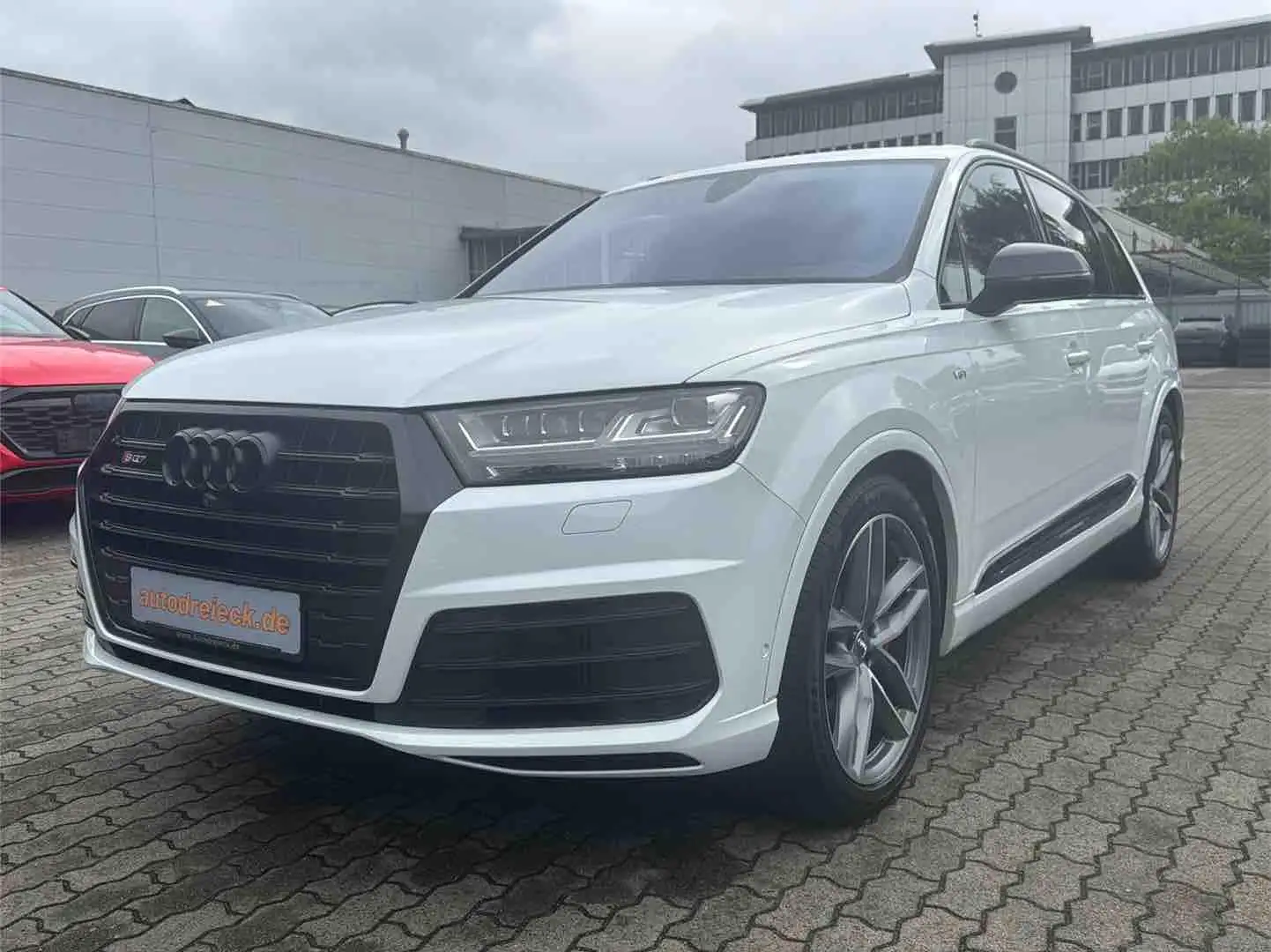 Audi SQ7 4.0 TDI B&O ADVANCE HUD PANO RAUTE 7-SITZER Blanc - 1