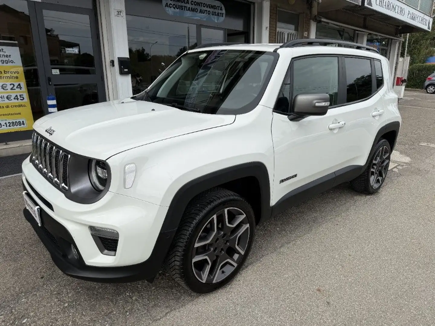 Jeep Renegade 2.0 Mjt 140CV 4WD AUTOM EUR6 UNICA PROPRIETARIA Wit - 1