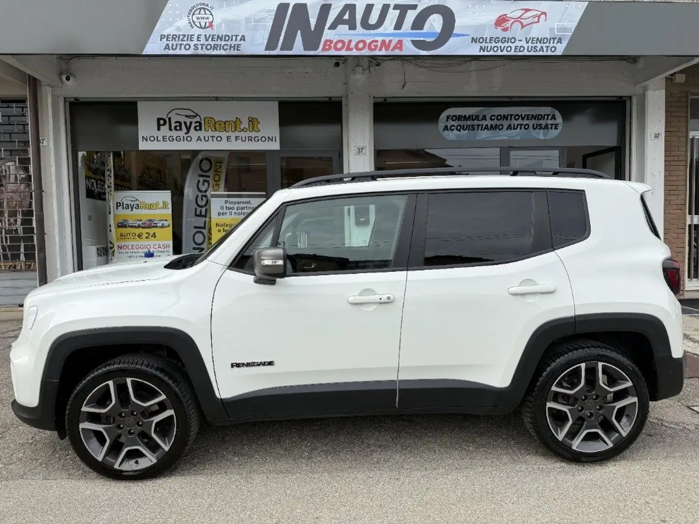 Jeep Renegade 2.0 Mjt 140CV 4WD AUTOM EUR6 UNICA PROPRIETARIA Wit - 2